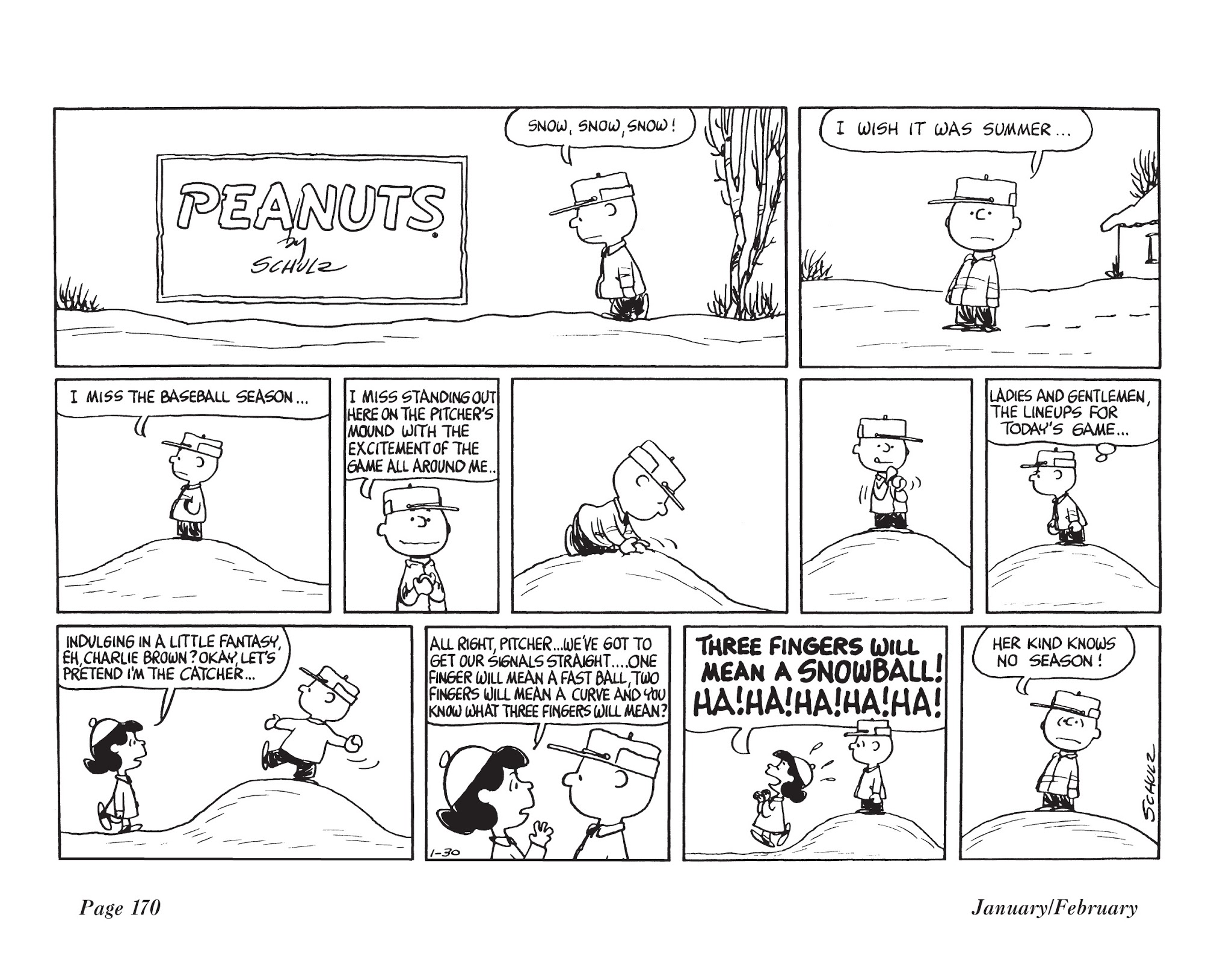 Read online The Complete Peanuts comic -  Issue # TPB 8 - 182