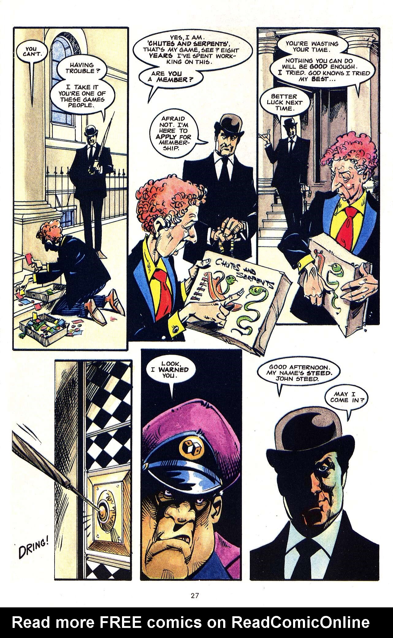 Read online Steed and Mrs. Peel (2012) comic -  Issue #1 - 29