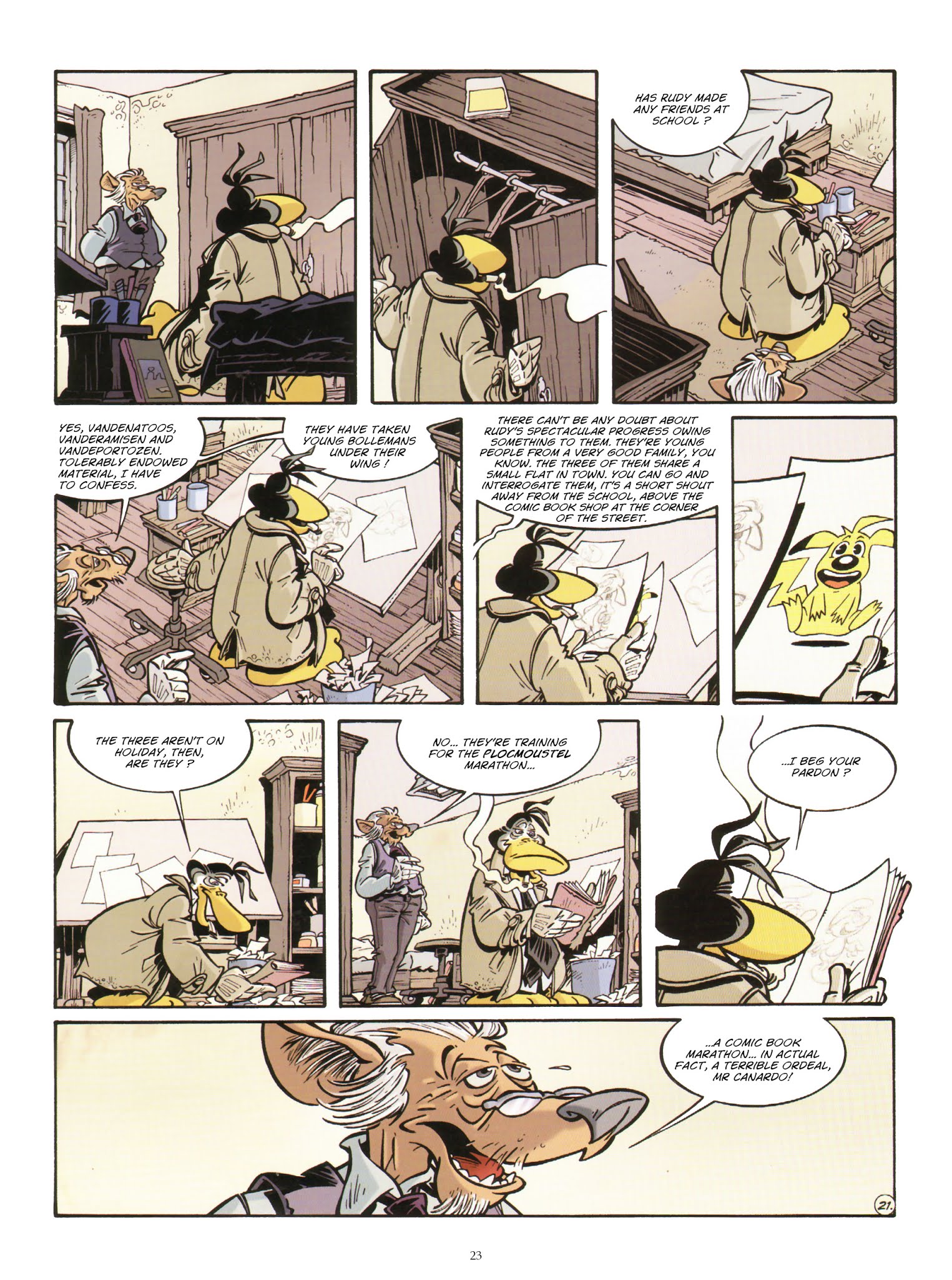 Read online Une enquête de l'inspecteur Canardo comic -  Issue #15 - 25
