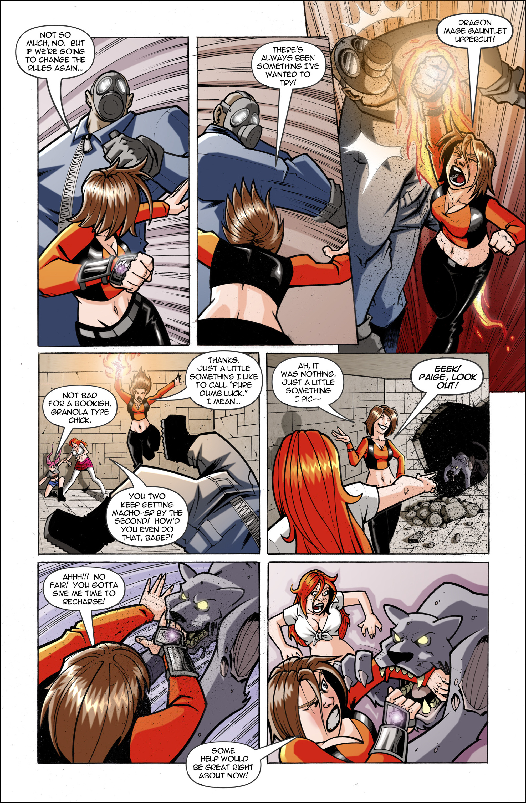 Read online Chaos Campus: Sorority Girls Vs. Zombies comic -  Issue #9 - 18