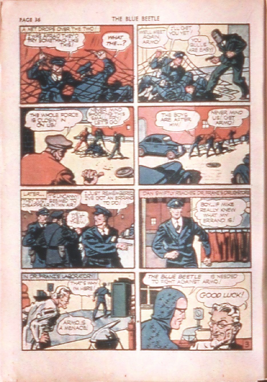 Read online The Blue Beetle comic -  Issue #7 - 37