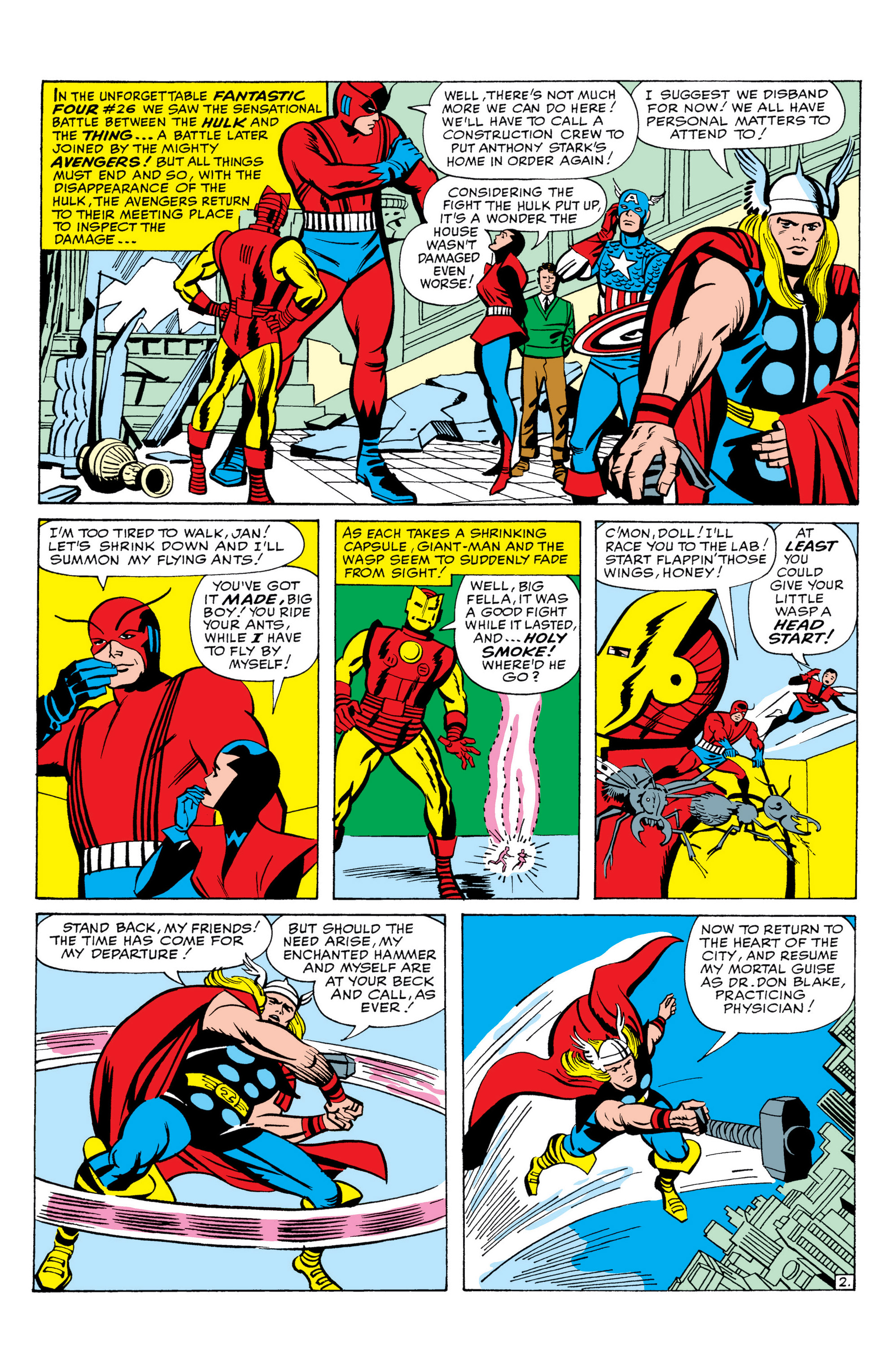 Read online Marvel Masterworks: The Avengers comic -  Issue # TPB 1 (Part 2) - 4