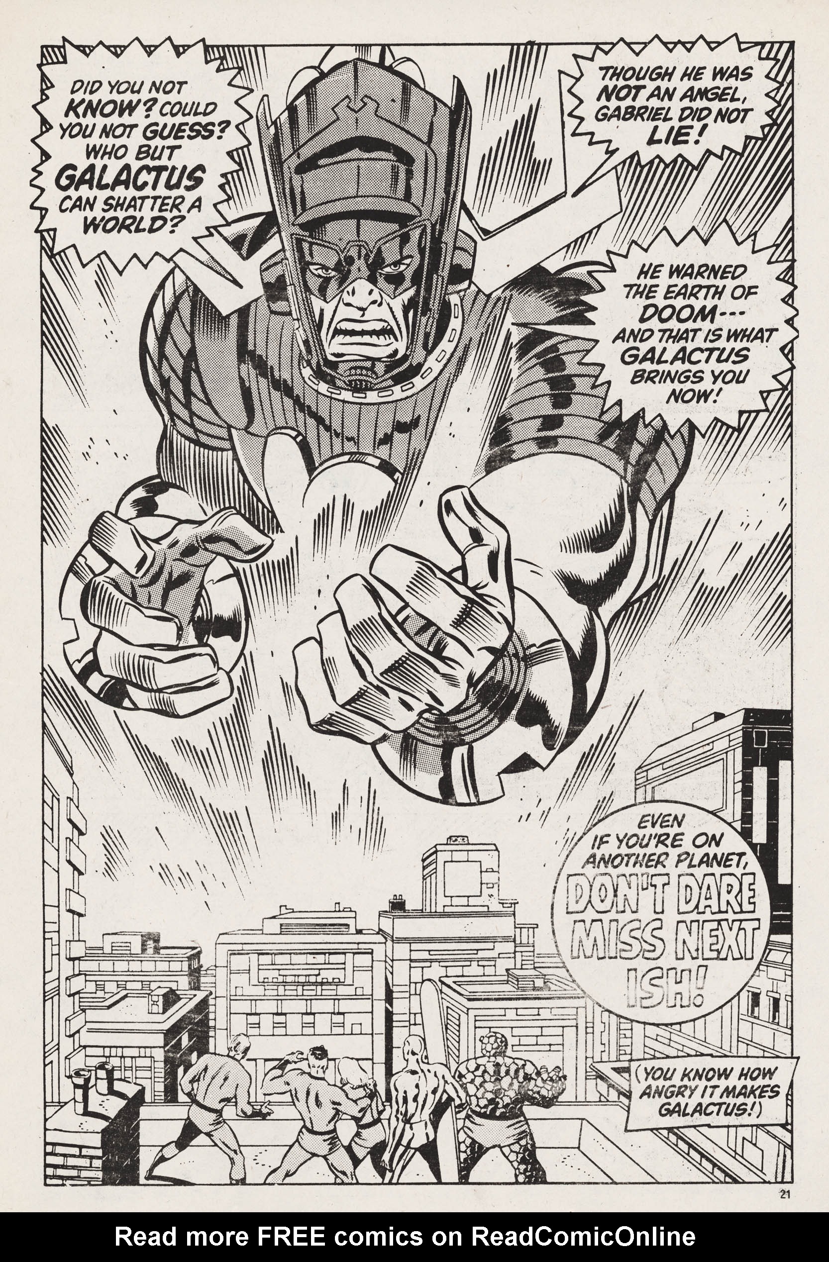 Read online Captain Britain (1976) comic -  Issue #25 - 21
