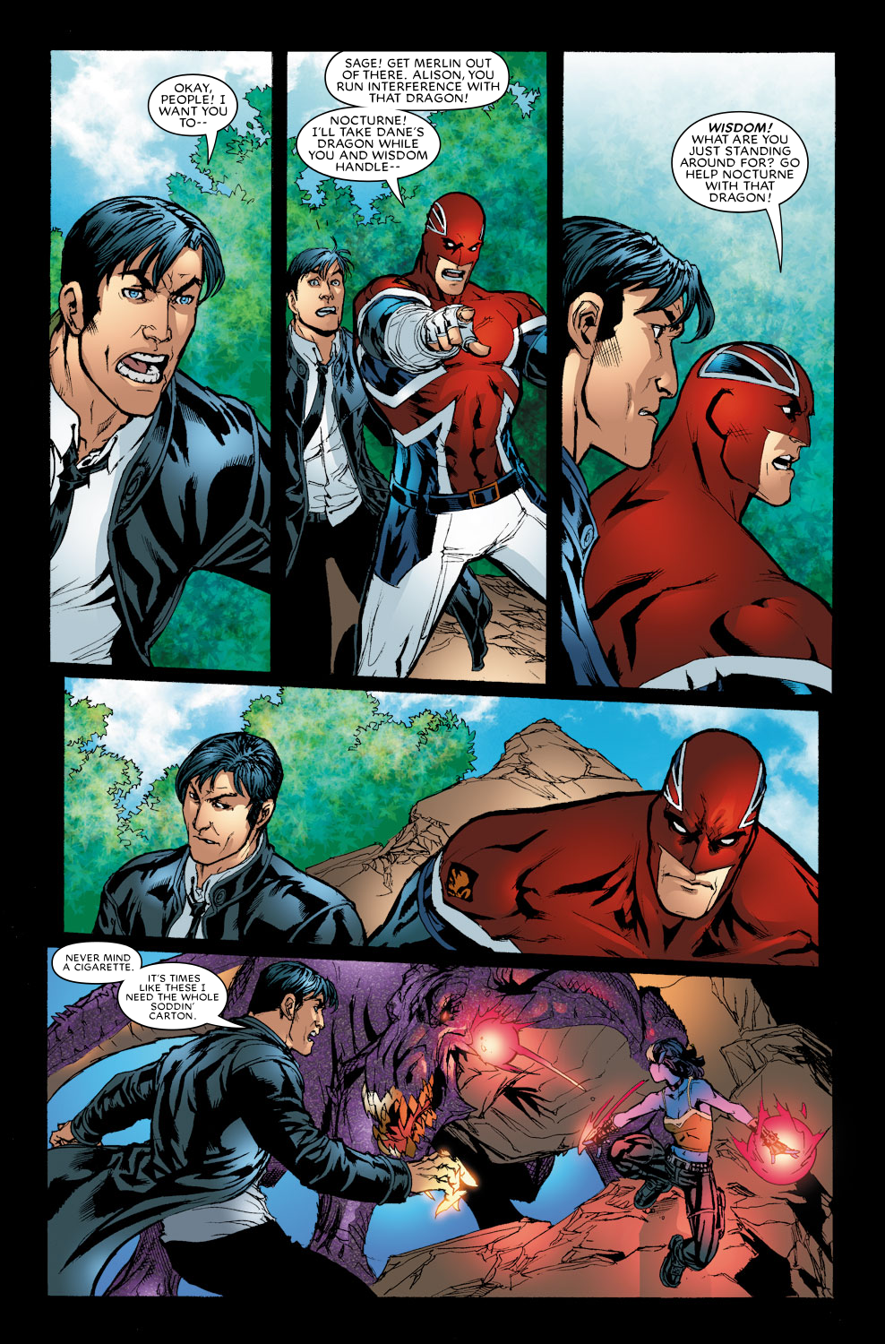 Read online New Excalibur comic -  Issue #11 - 14