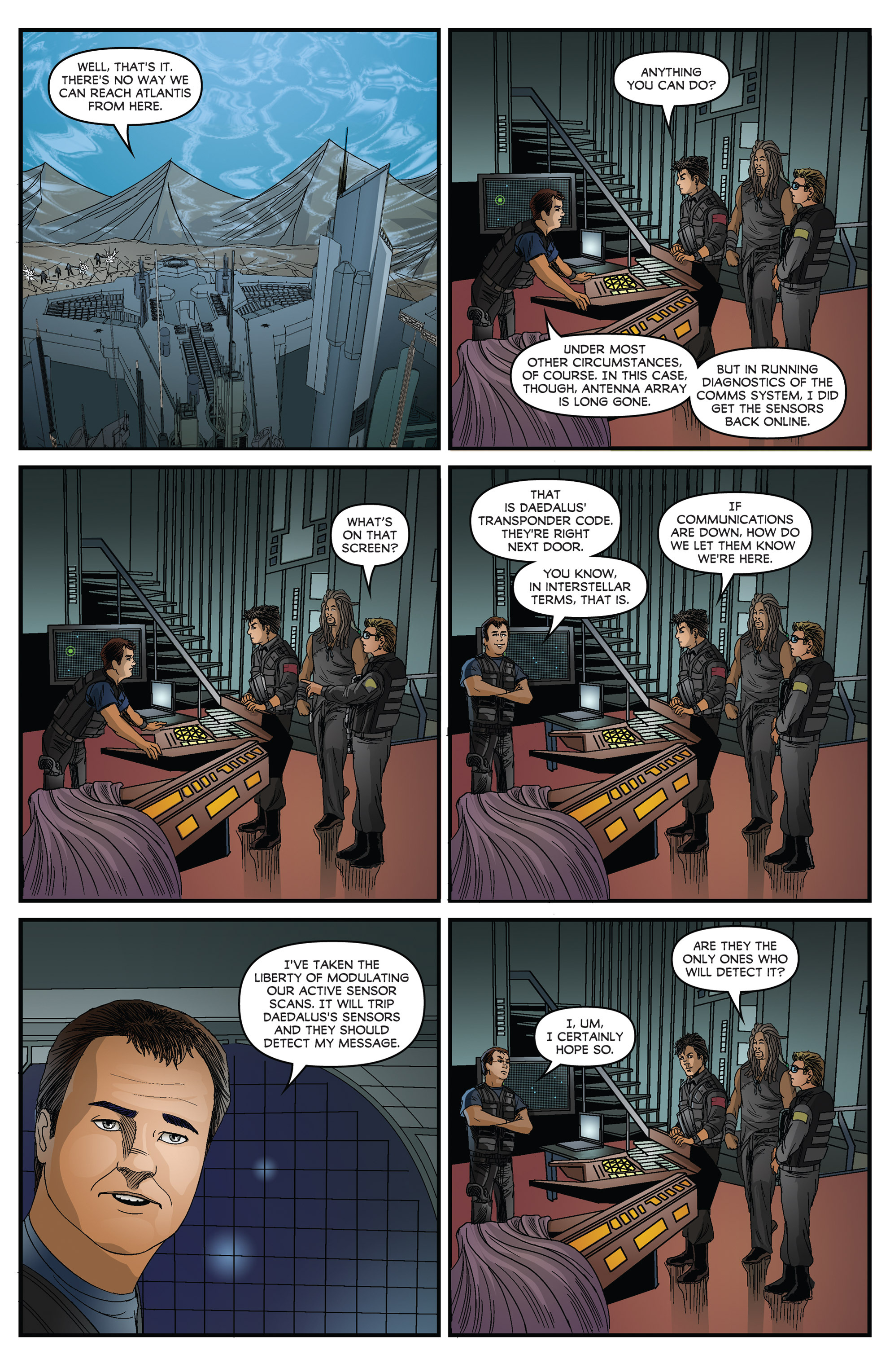 Read online Stargate Atlantis: Gateways comic -  Issue #2 - 19
