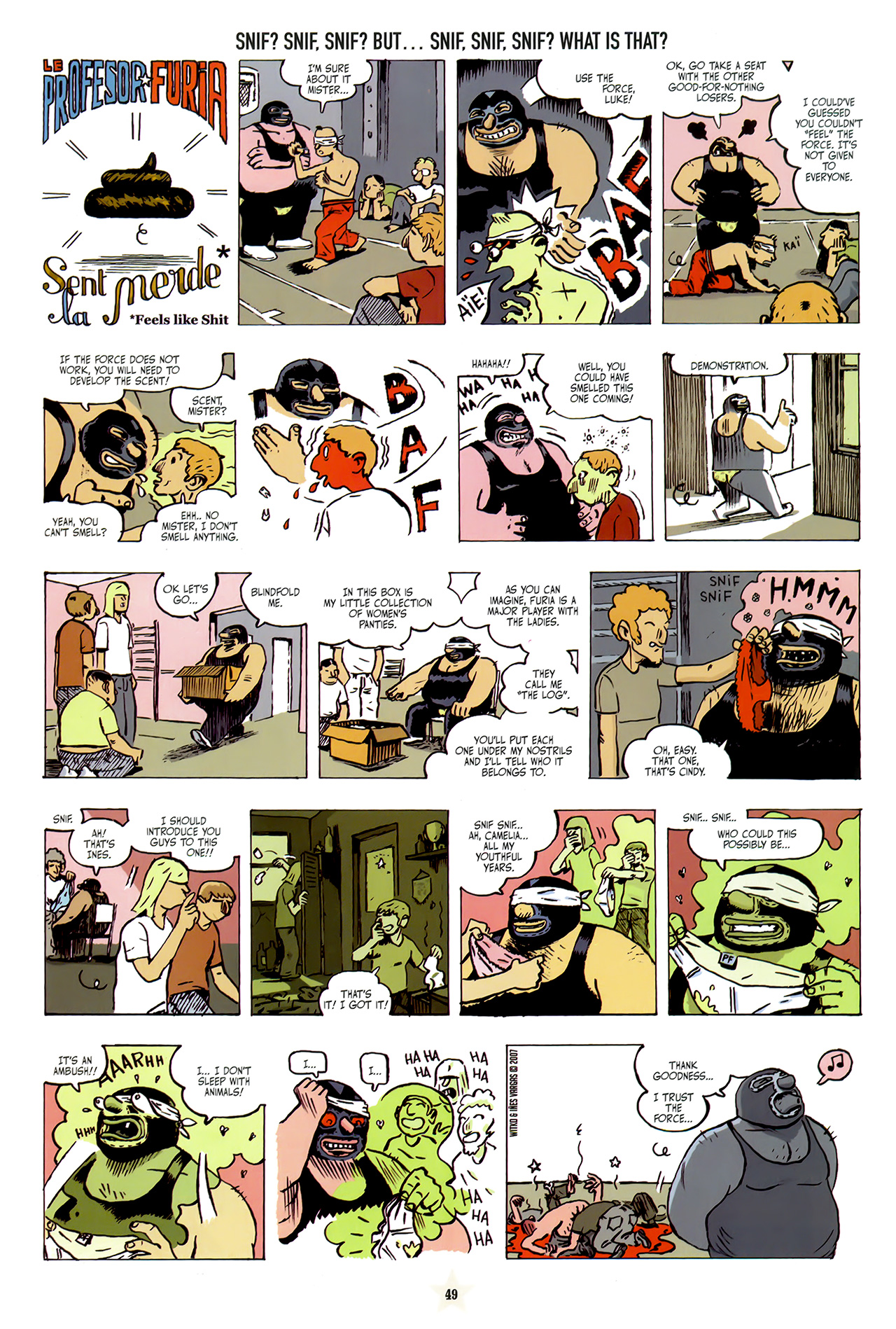 Read online Lucha Libre comic -  Issue #5 - 50