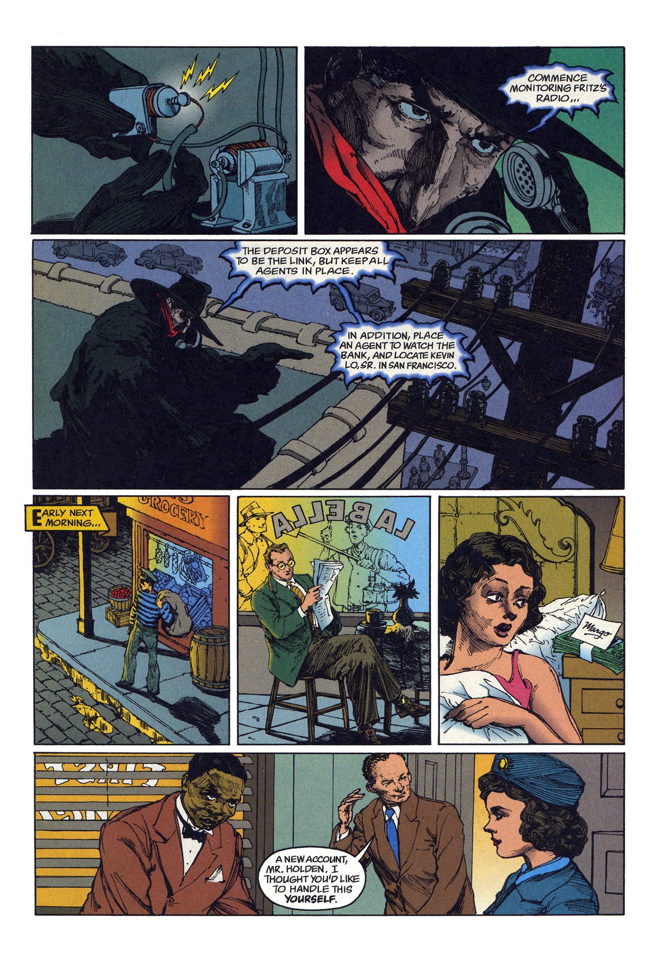 Read online The Shadow: Hell's Heat Wave comic -  Issue #3 - 7