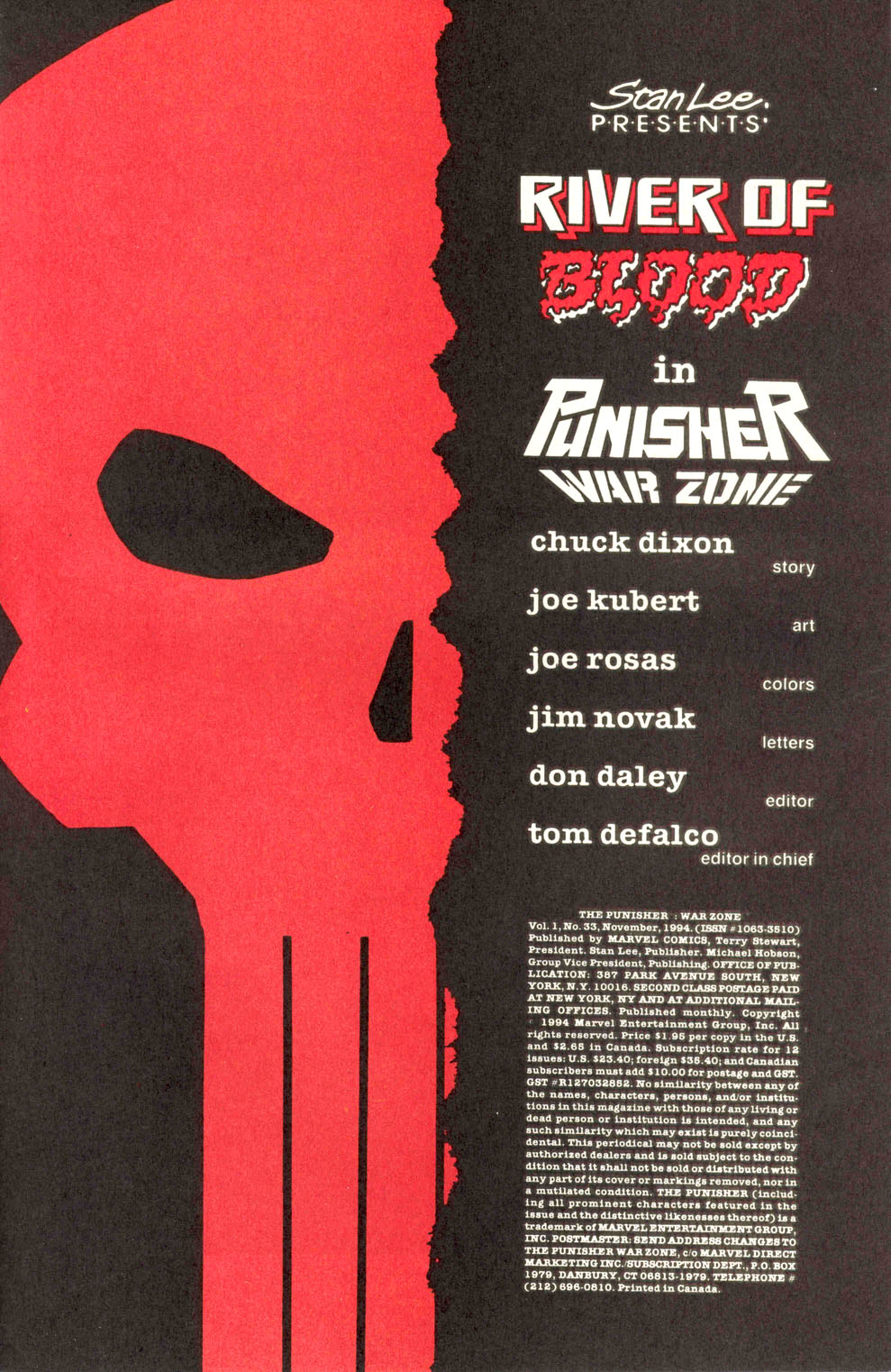 Read online The Punisher War Zone comic -  Issue #33 - 2