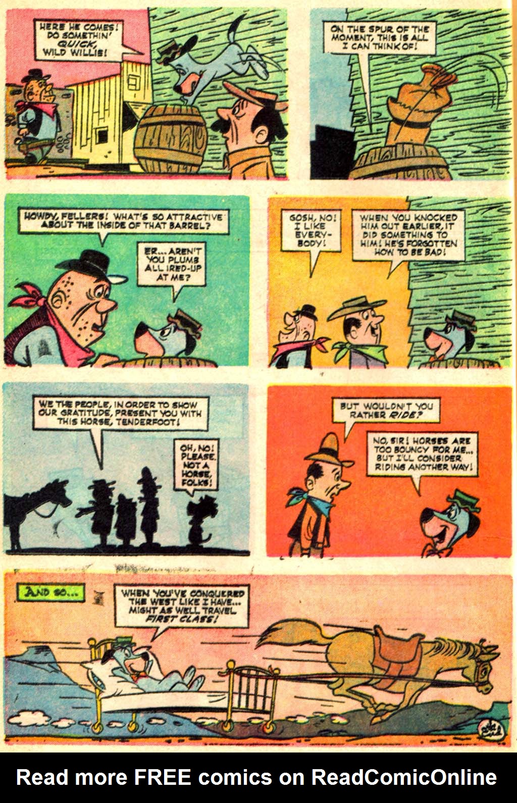 Read online Huckleberry Hound (1960) comic -  Issue #43 - 12