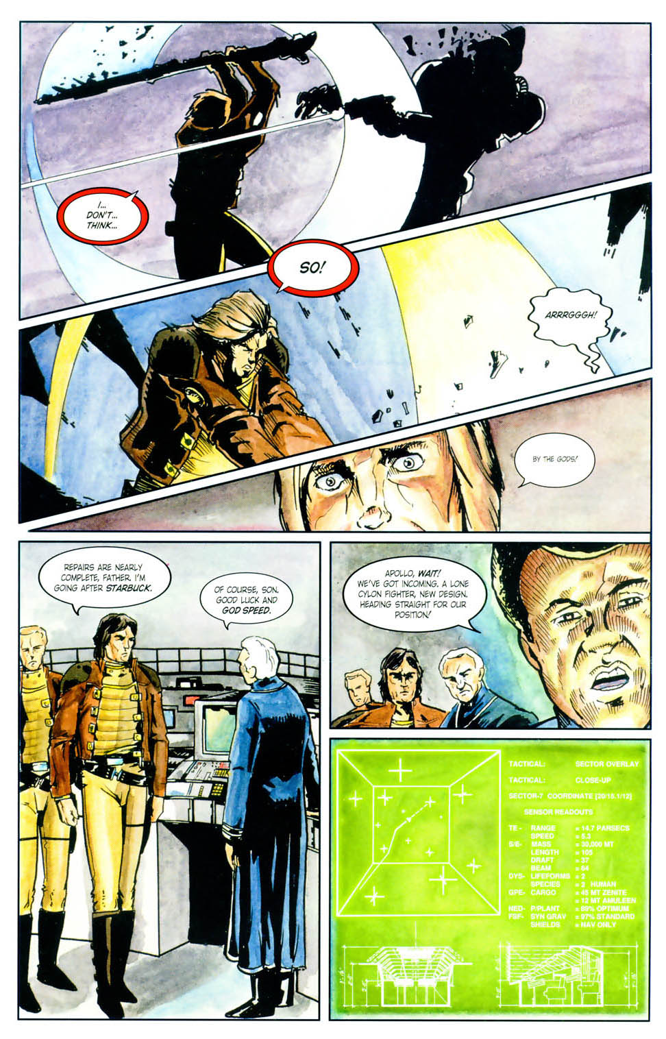 Read online Battlestar Galactica (1999) comic -  Issue #1 - 27