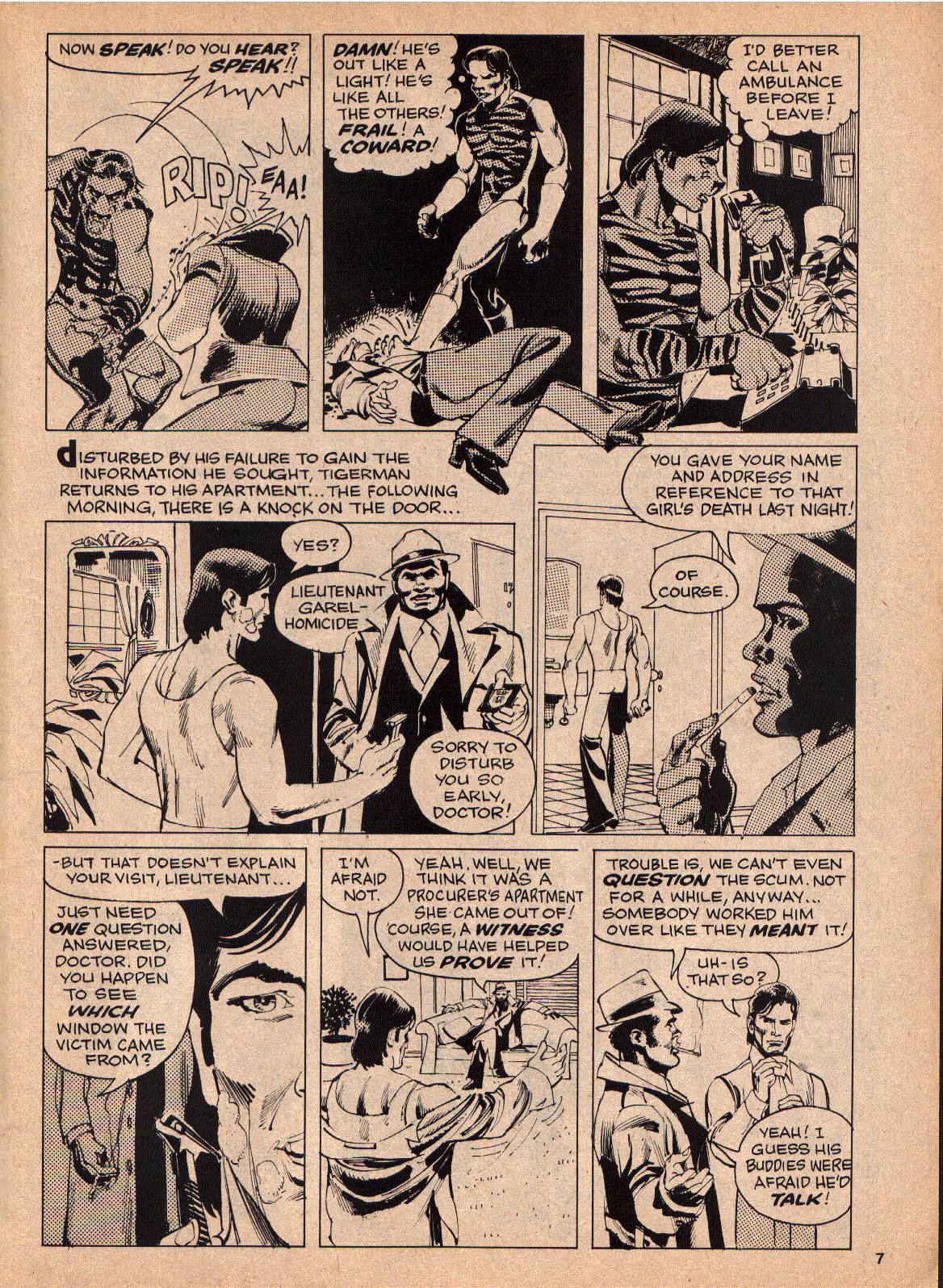 Read online Thrilling Adventure Stories comic -  Issue #1 - 7
