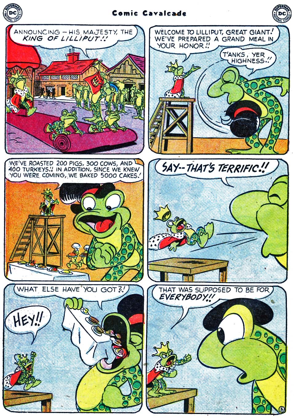 Read online Comic Cavalcade comic -  Issue #47 - 68