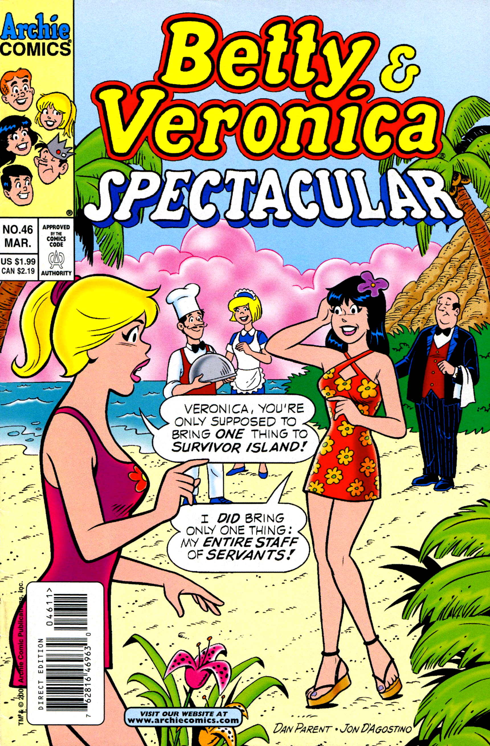 Read online Betty & Veronica Spectacular comic -  Issue #46 - 1