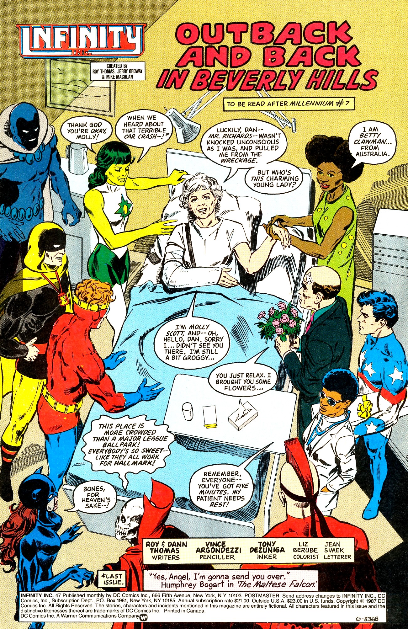 Read online Infinity Inc. (1984) comic -  Issue #47 - 3