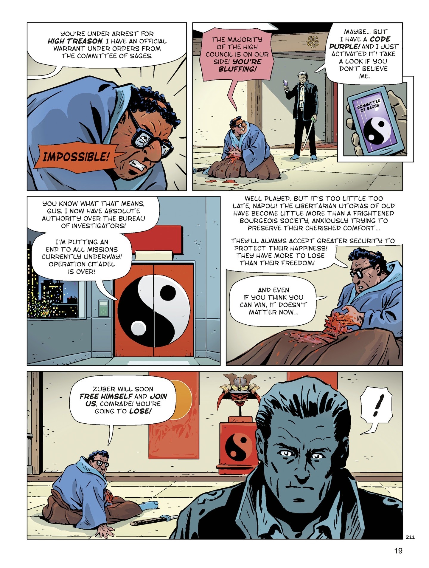 Read online Karma City comic -  Issue #9 - 20