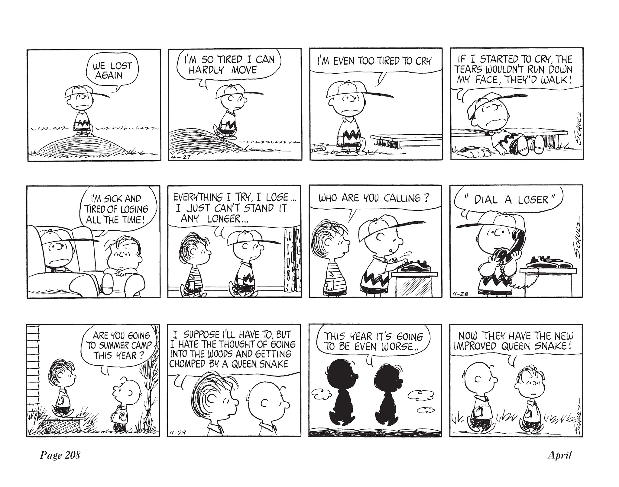 Read online The Complete Peanuts comic -  Issue # TPB 11 - 223