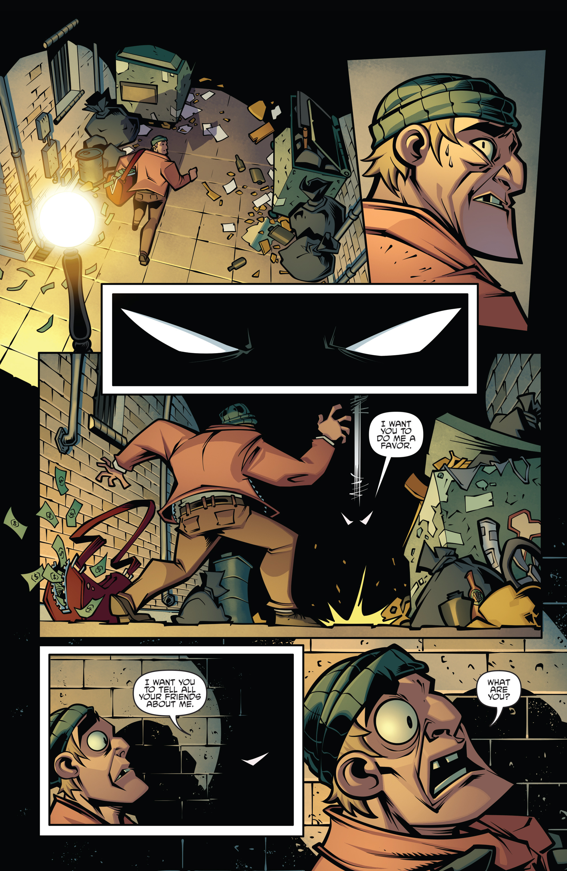 Read online Batman/Teenage Mutant Ninja Turtles Adventure comic -  Issue #1 - 3