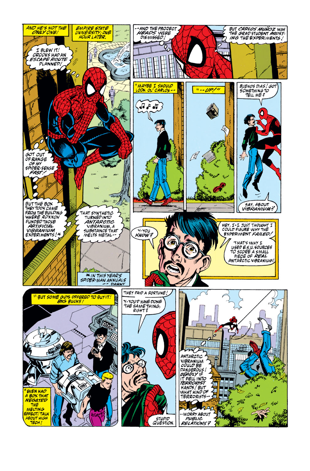 Read online The Amazing Spider-Man (1963) comic -  Issue #351 - 7