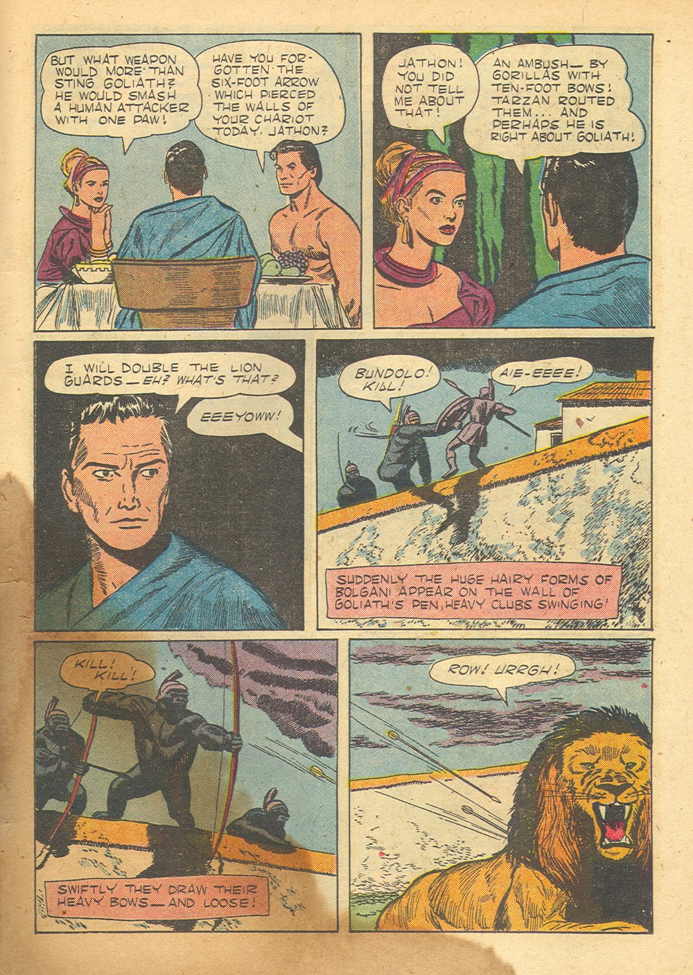 Read online Tarzan (1948) comic -  Issue #54 - 31