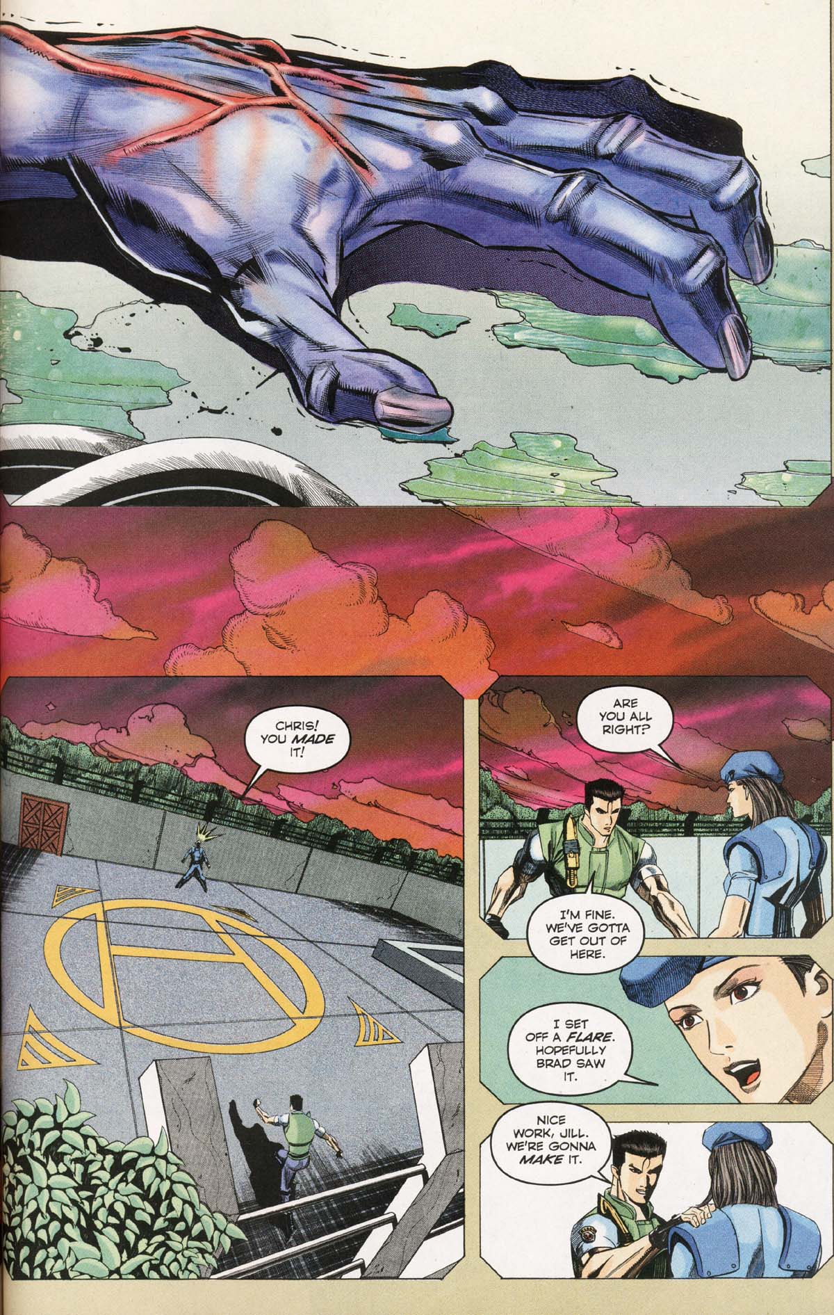 Read online Resident Evil Code: Veronica comic -  Issue #3 - 107