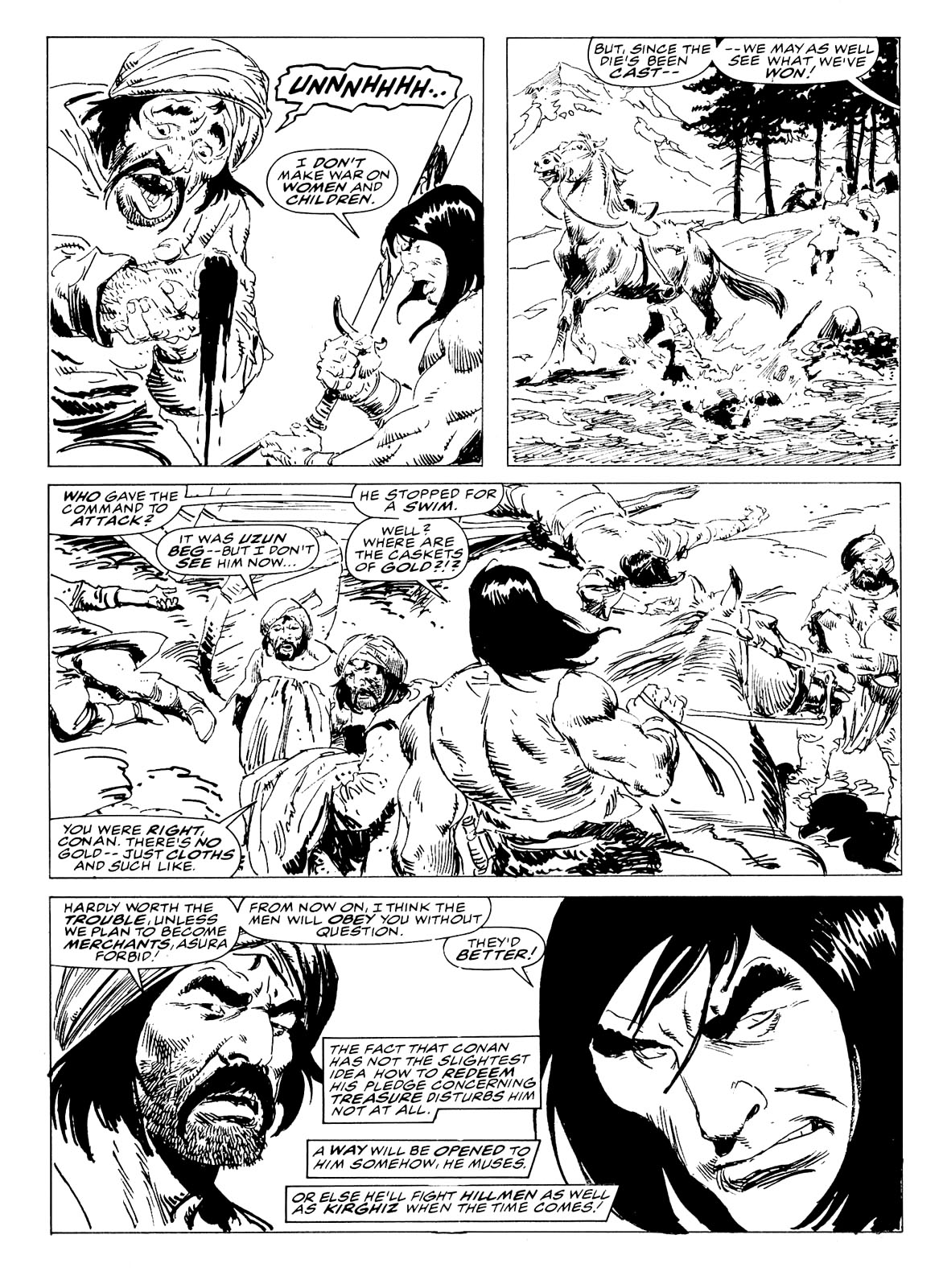 Read online The Savage Sword Of Conan comic -  Issue #234 - 20