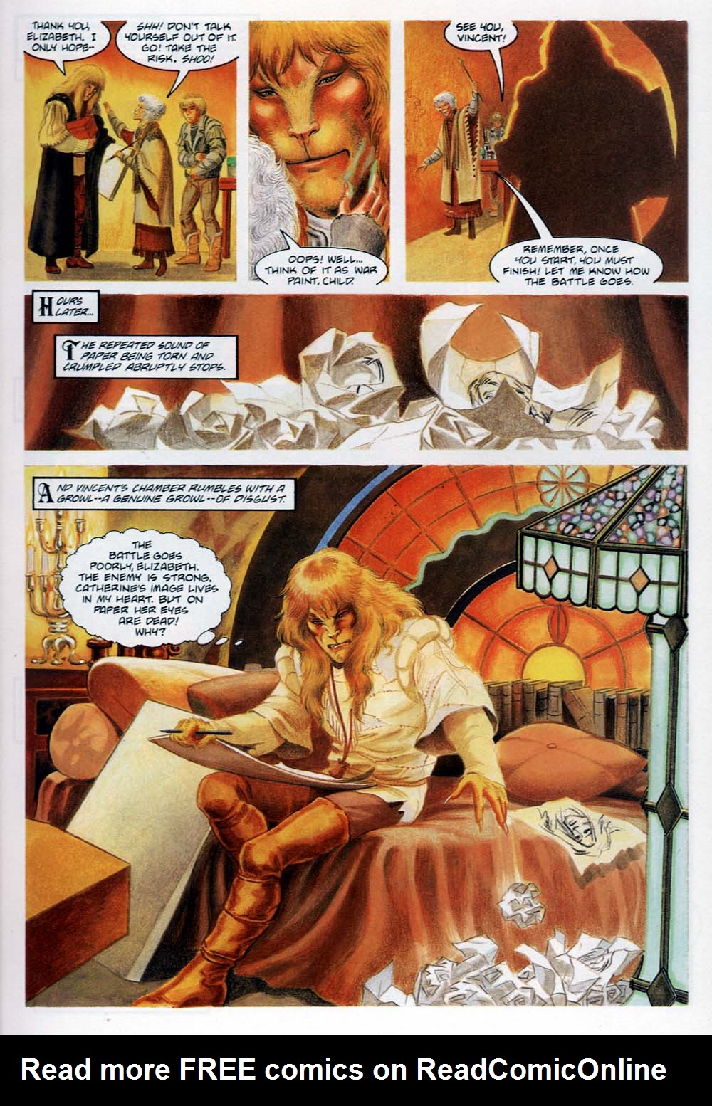 Beauty and The Beast: Portrait of Love issue Full - Page 17