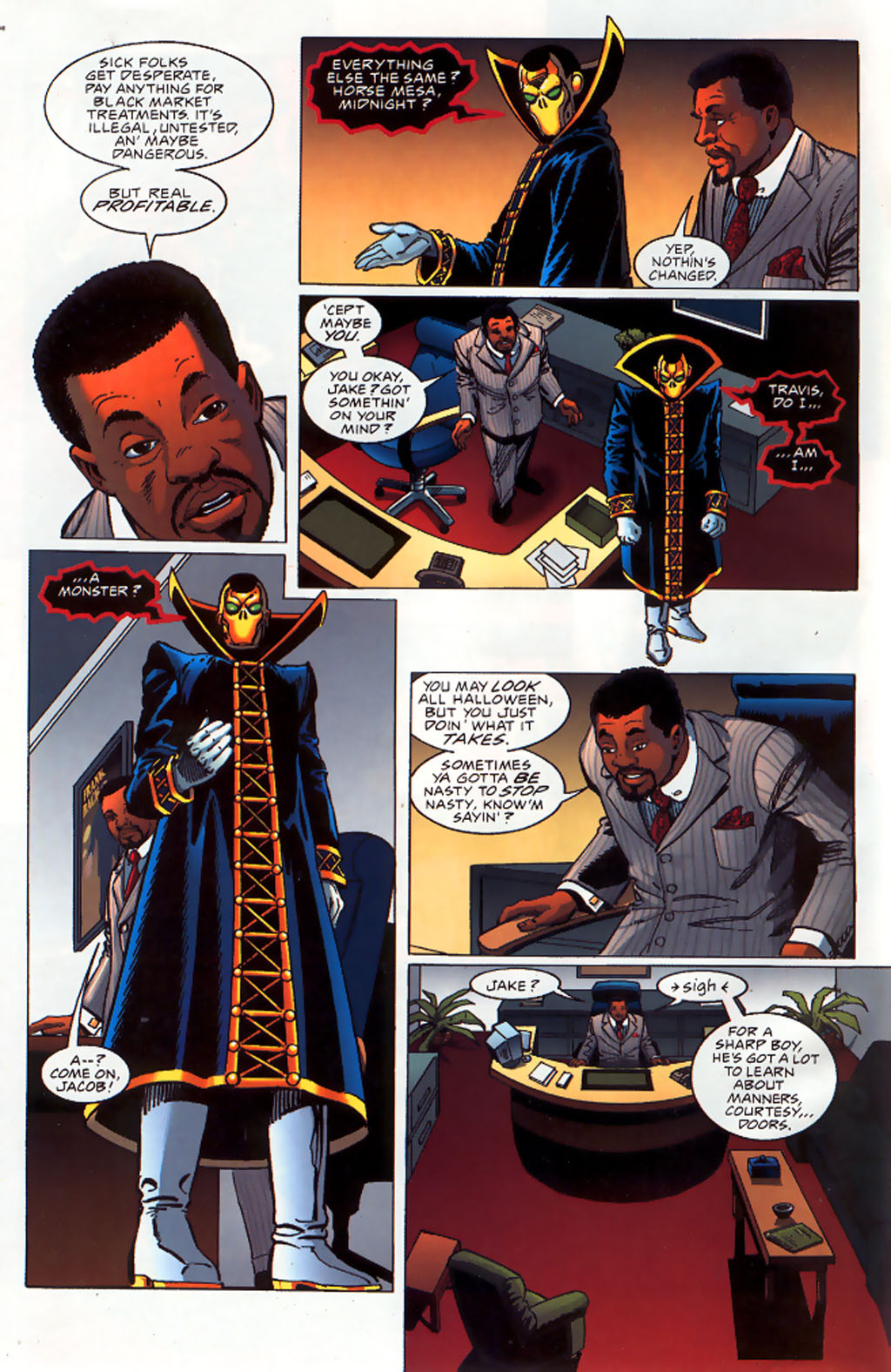 Read online Deathmask comic -  Issue #3 - 10