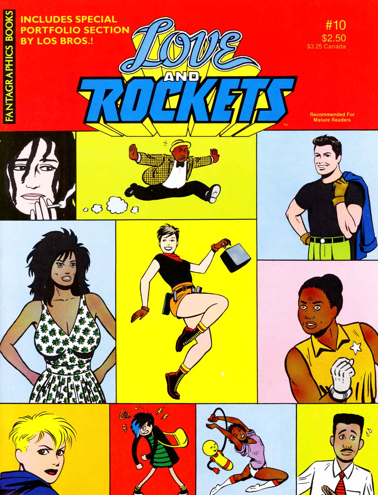 Read online Love and Rockets (1982) comic -  Issue #10 - 1