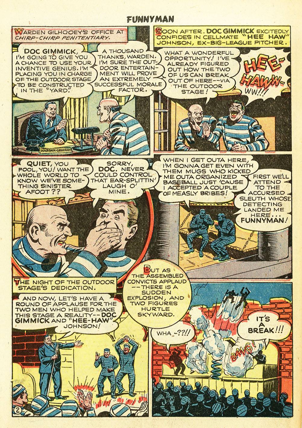 Read online Funnyman comic -  Issue #3 - 22