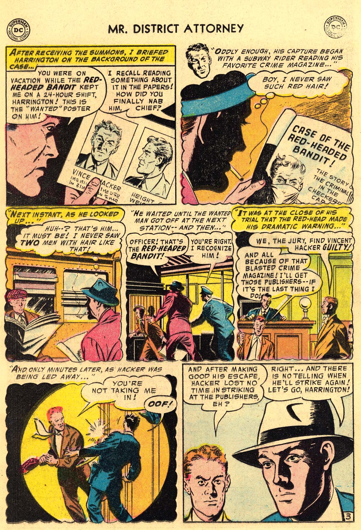 Read online Mr. District Attorney comic -  Issue #49 - 16