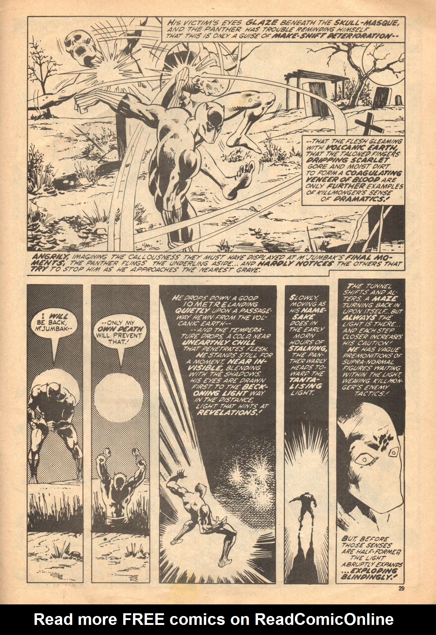Read online Planet of the Apes (1974) comic -  Issue #67 - 29