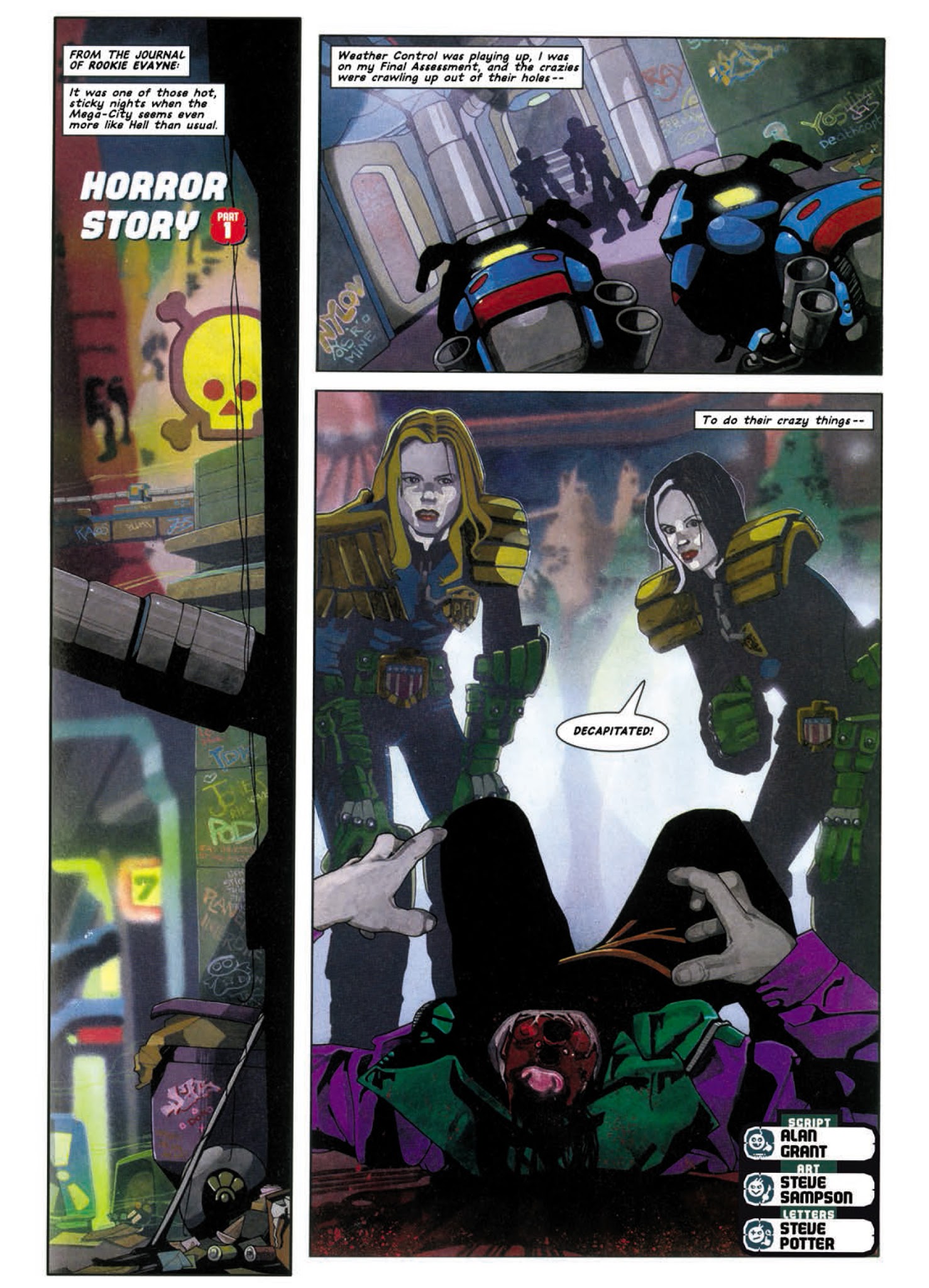 Read online Judge Anderson: The Psi Files comic -  Issue # TPB 4 - 5
