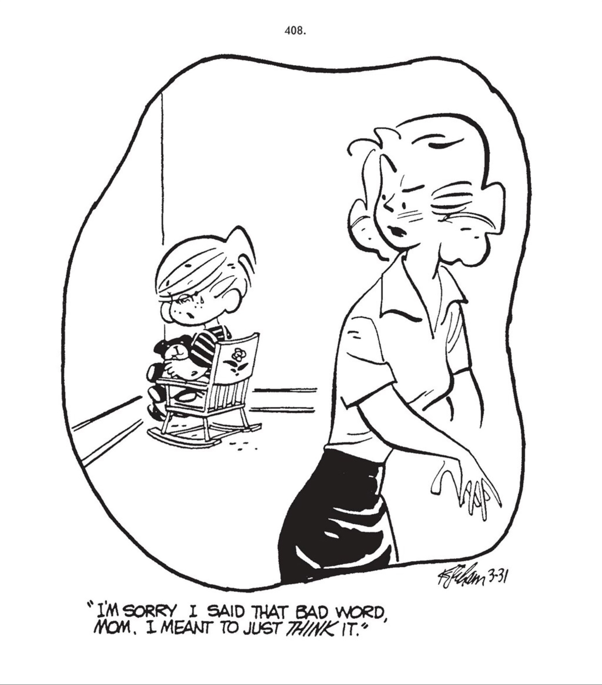 Read online Hank Ketcham's Complete Dennis the Menace comic -  Issue # TPB 2 (Part 5) - 34