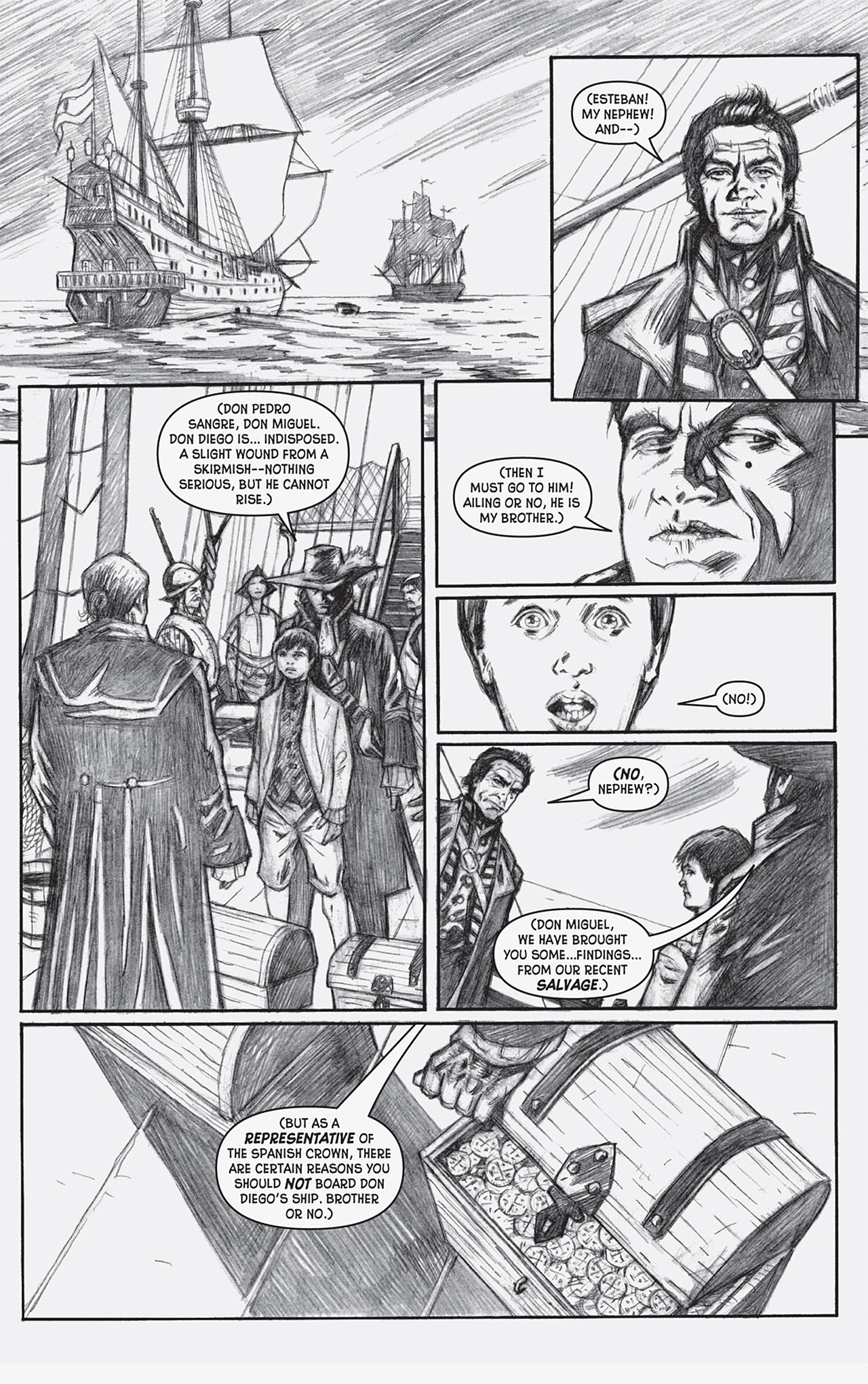 Read online Captain Blood: Odyssey comic -  Issue #2 - 9