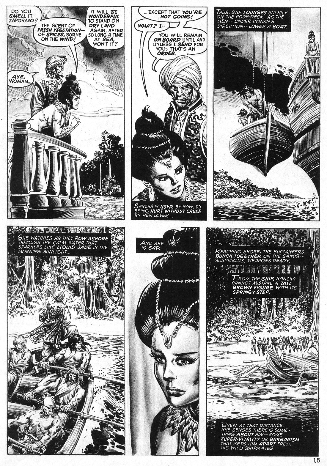 The Savage Sword Of Conan issue 22 - Page 15