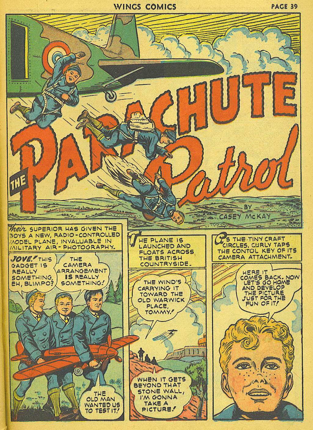 Read online Wings Comics comic -  Issue #18 - 40