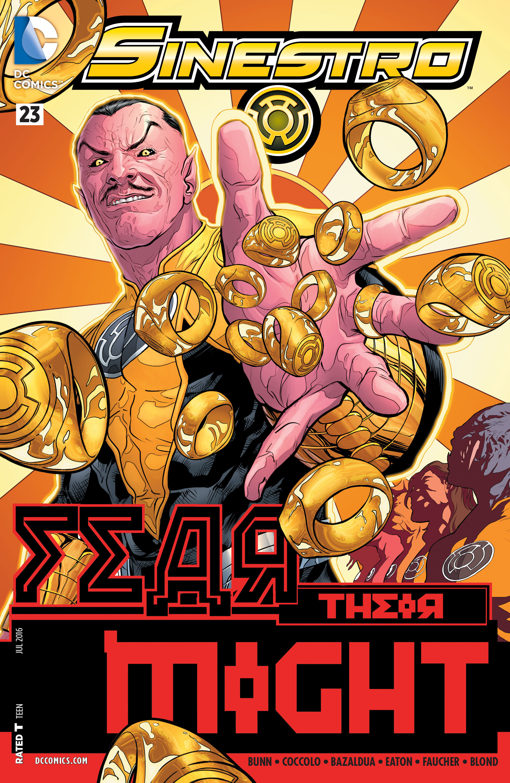 Read online Sinestro comic -  Issue #23 - 1