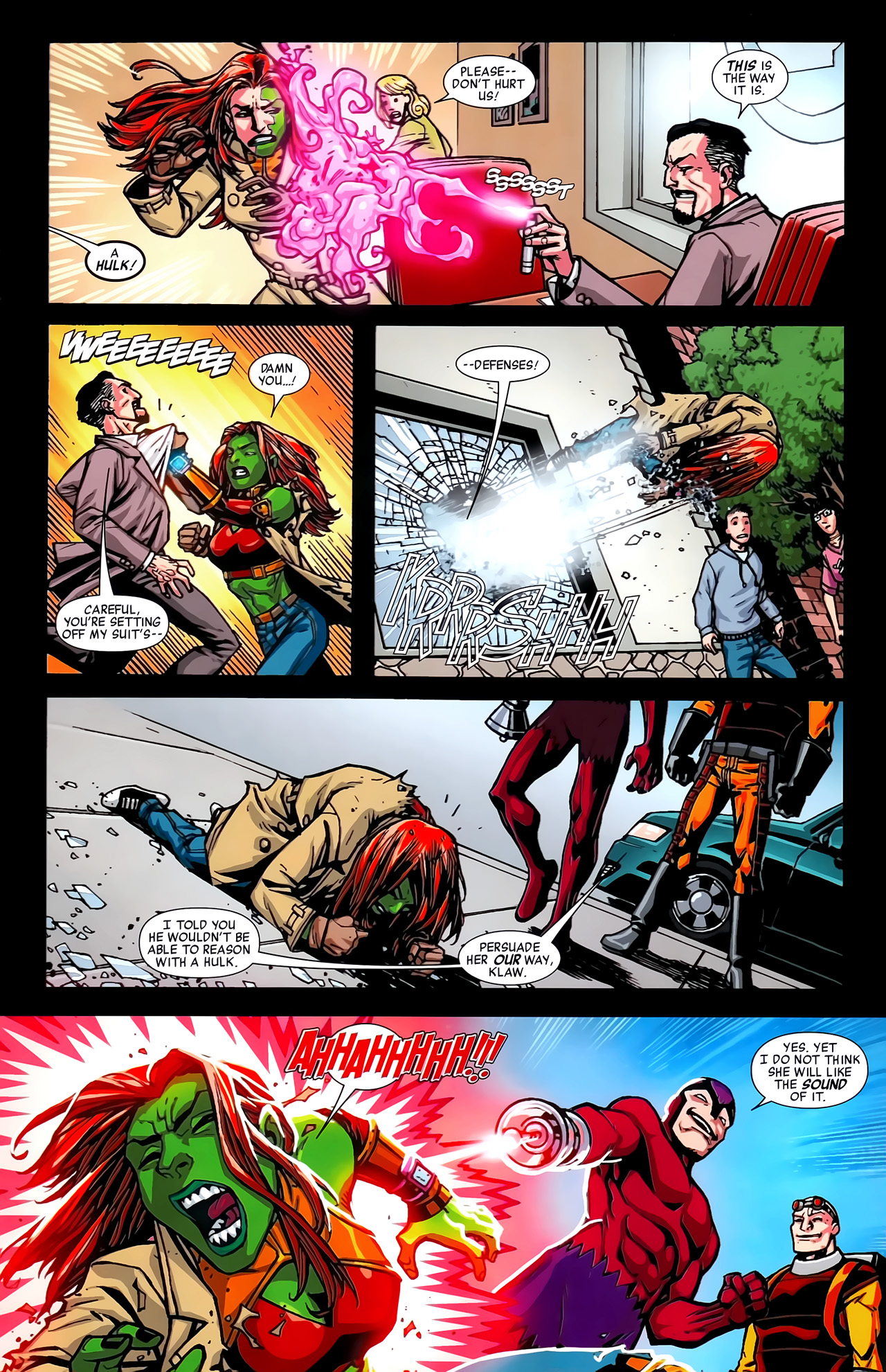 Read online Fall of the Hulks: The Savage She-Hulks comic -  Issue #1 - 14