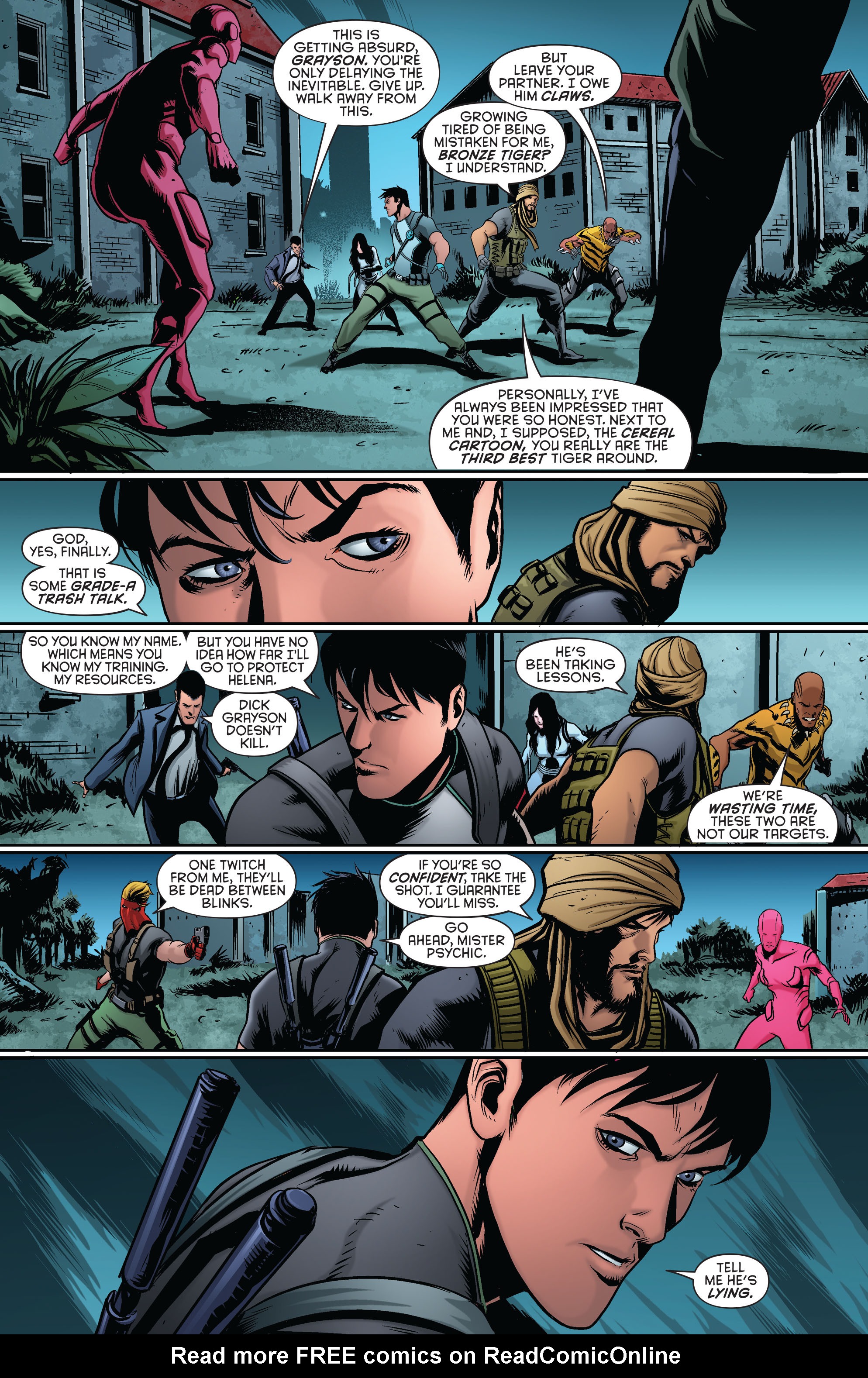 Read online Grayson comic -  Issue #18 - 12