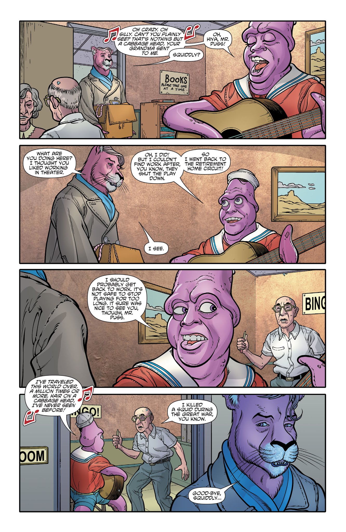Read online Exit Stage Left: The Snagglepuss Chronicles comic -  Issue #6 - 18