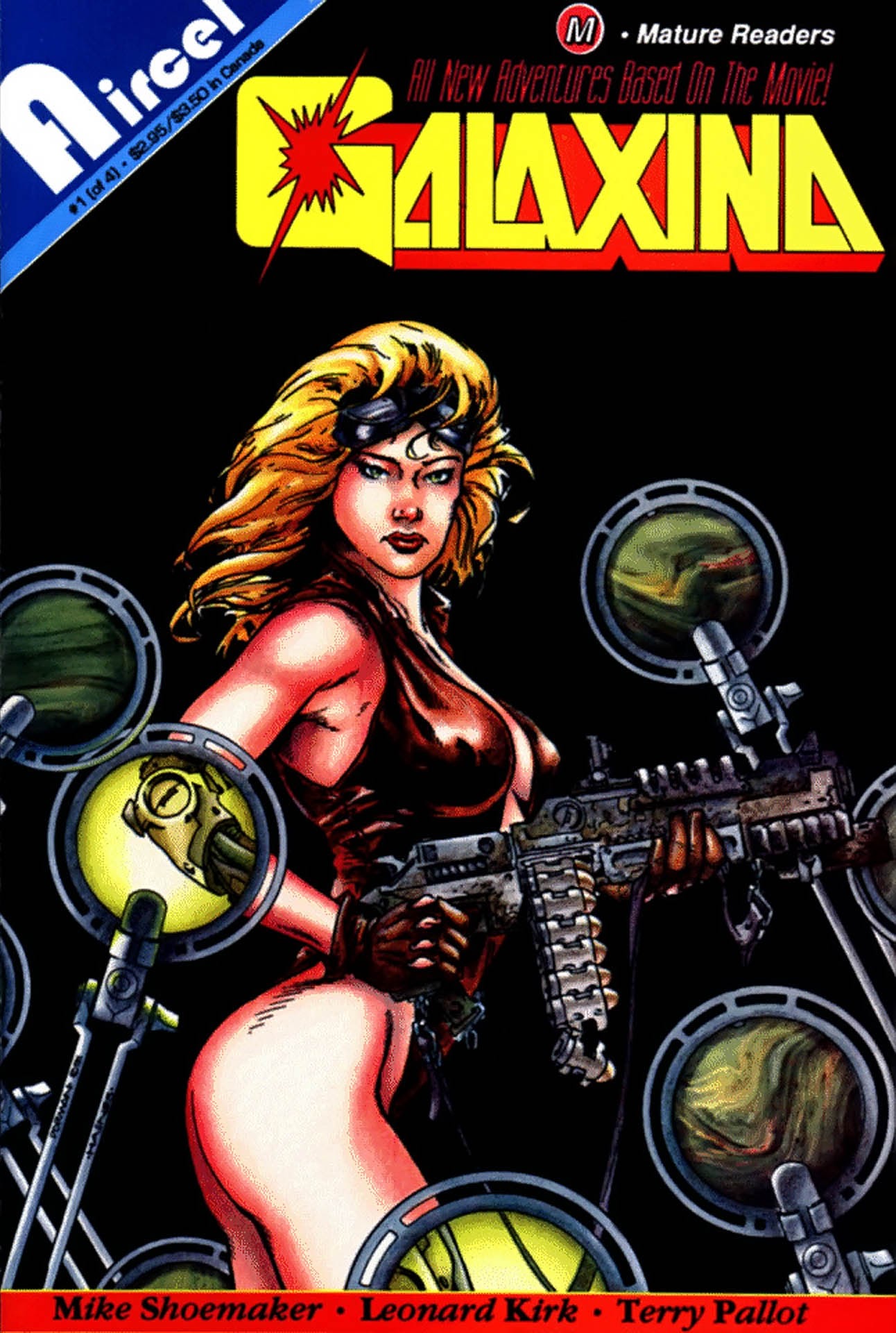 Read online Galaxina comic -  Issue #1 - 1