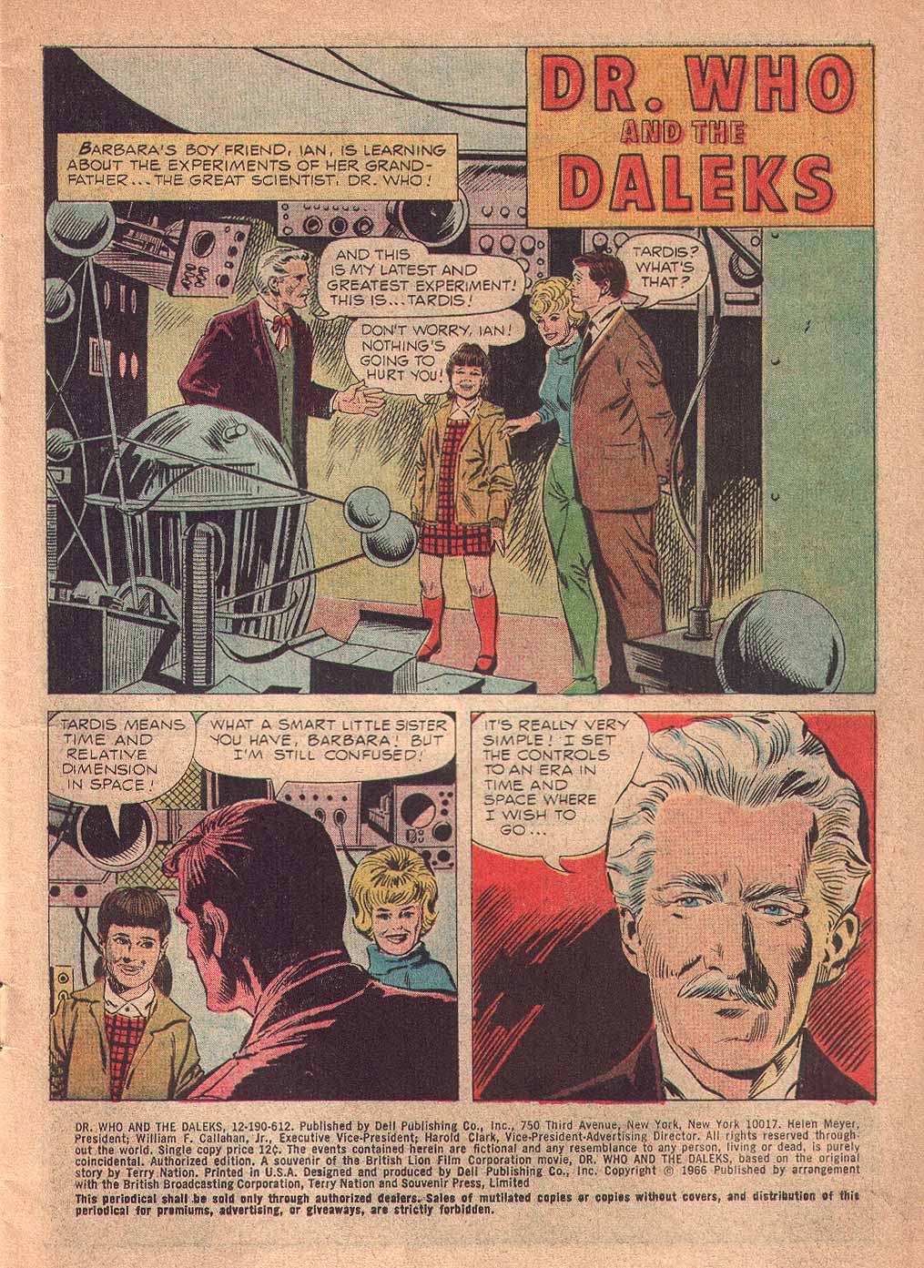 Read online Dr. Who and the Daleks comic -  Issue # Full - 3