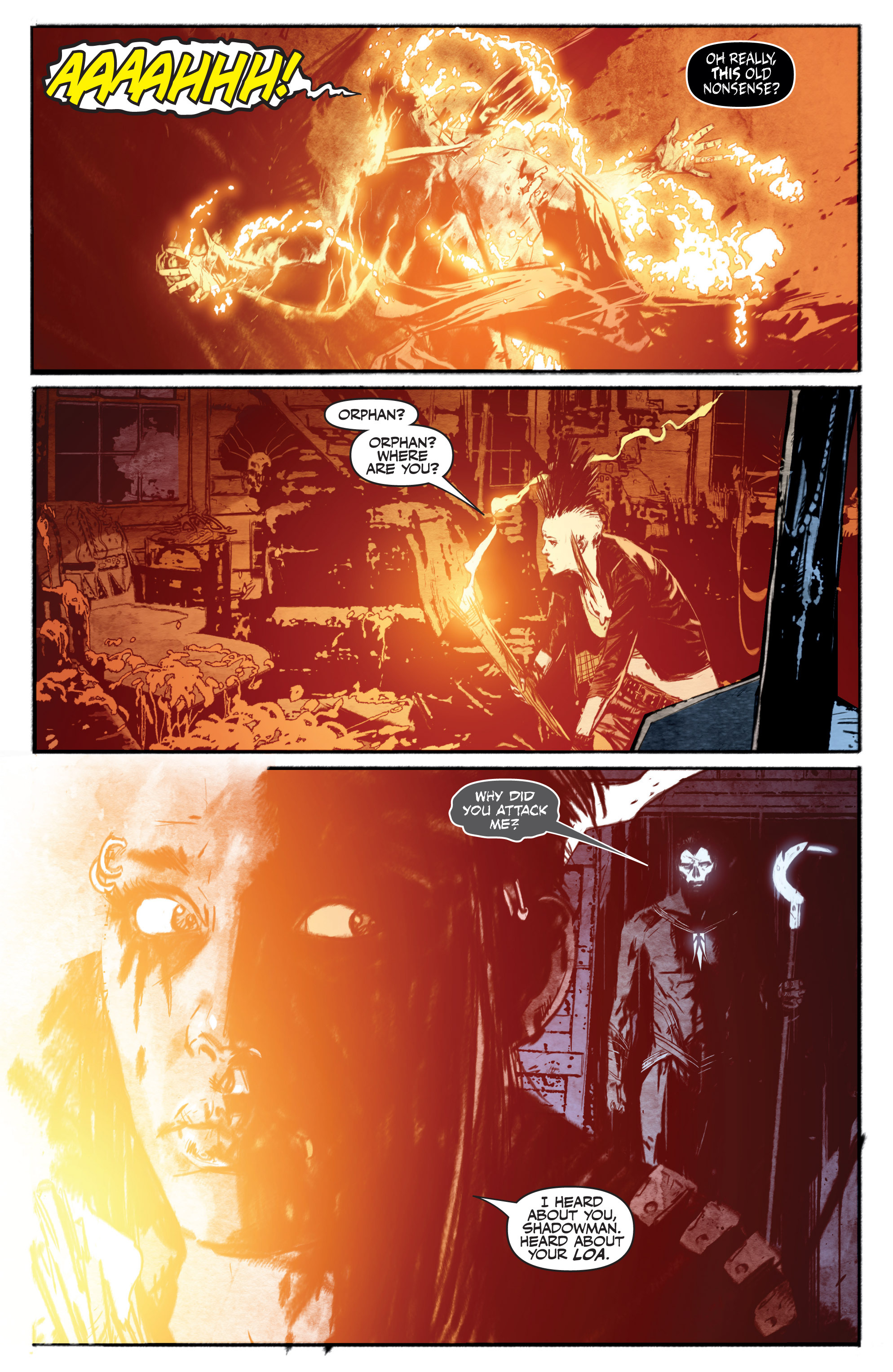 Read online Shadowman (2012) comic -  Issue #13 - 20