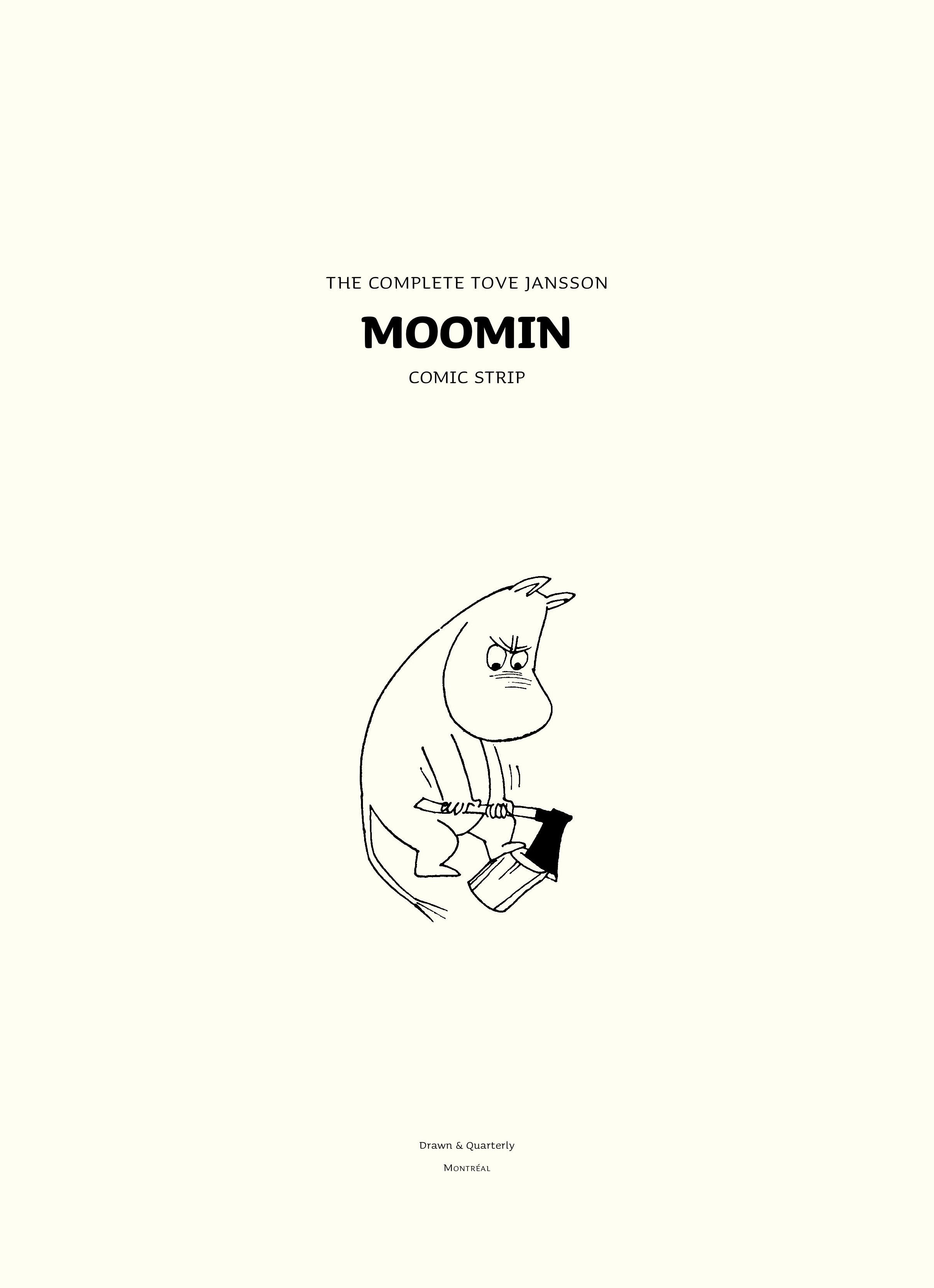Read online Moomin: The Complete Tove Jansson Comic Strip comic -  Issue # TPB 2 - 3
