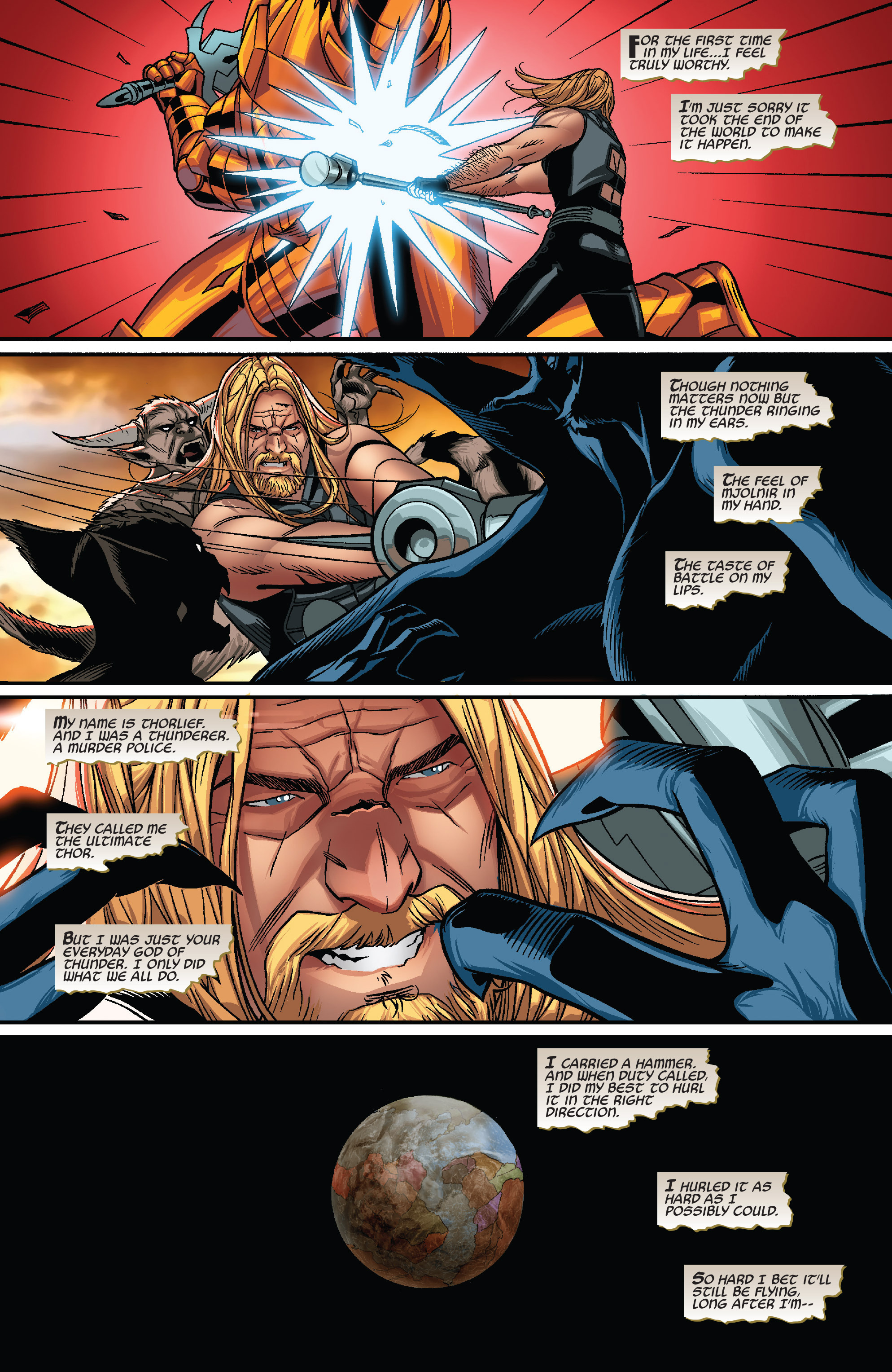 Read online Thors comic -  Issue #4 - 19