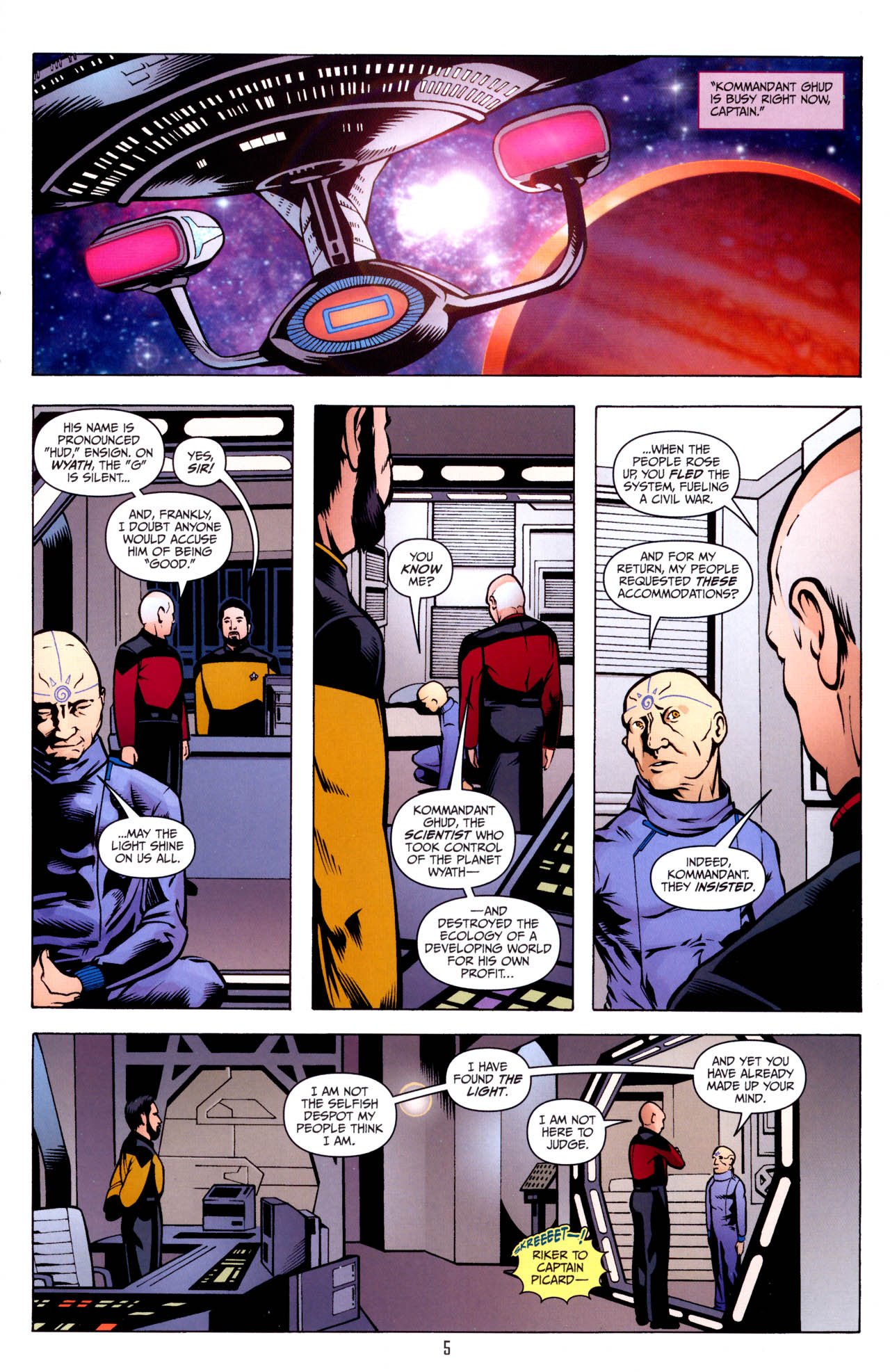 Star Trek: The Next Generation: The Space Between Issue #4 #4 - English 7