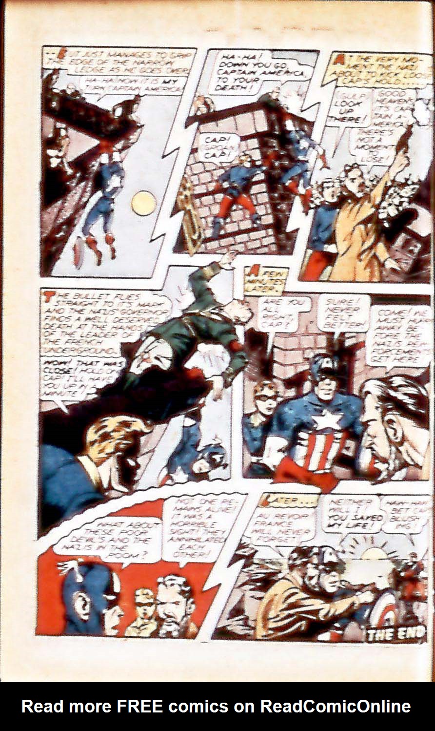 Read online Captain America Comics comic -  Issue #41 - 17
