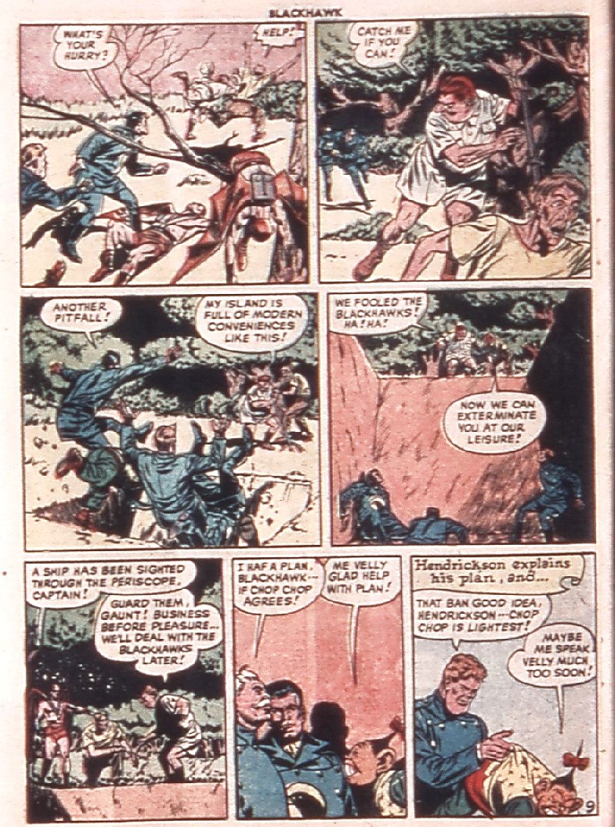 Read online Blackhawk (1957) comic -  Issue #23 - 44