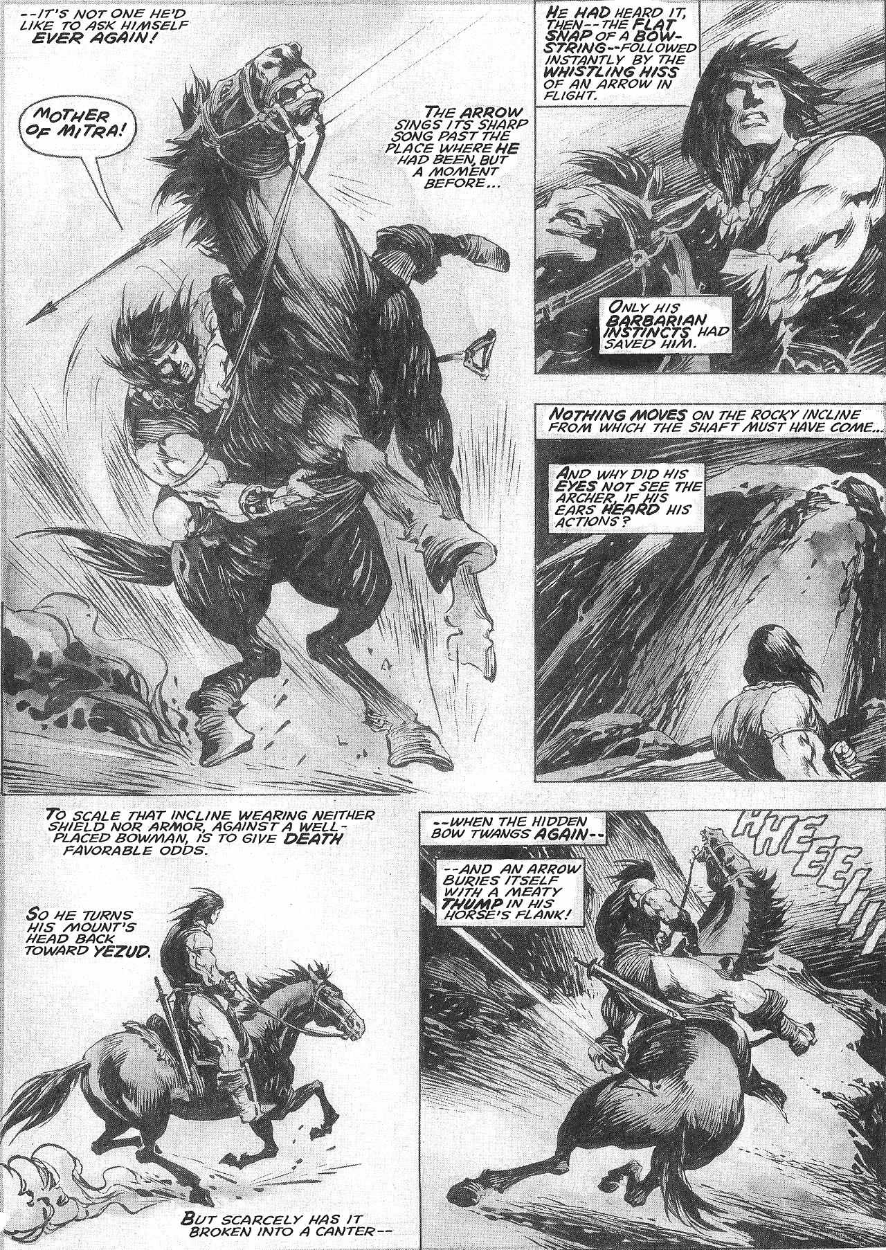 Read online The Savage Sword Of Conan comic -  Issue #209 - 25