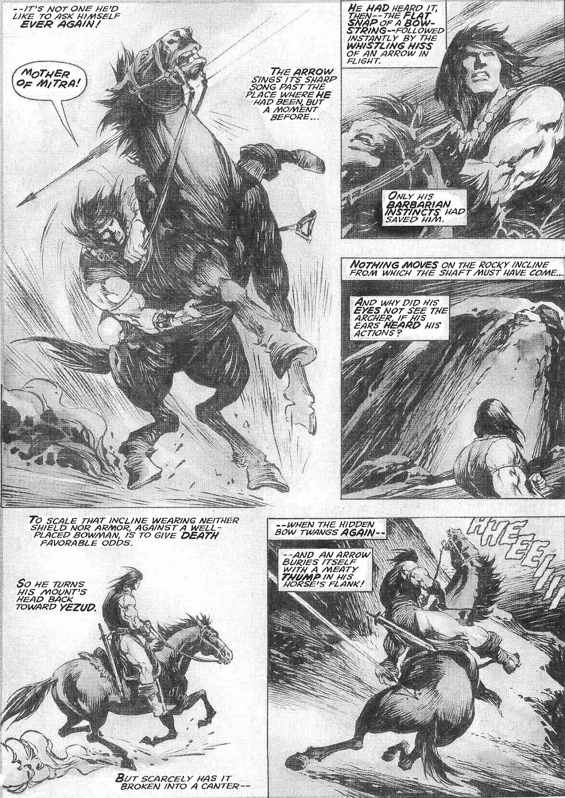 The Savage Sword Of Conan issue 209 - Page 25